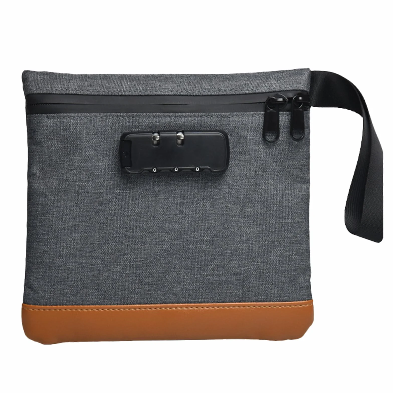 Bolsa Resistente Al Olor Con Cerradura De Números, Bolsa De Seguridad, Impermeable, Cartera Resistente Al Olor, Para Documentos, Caja De Dinero, Caja Con Candado De Combinación