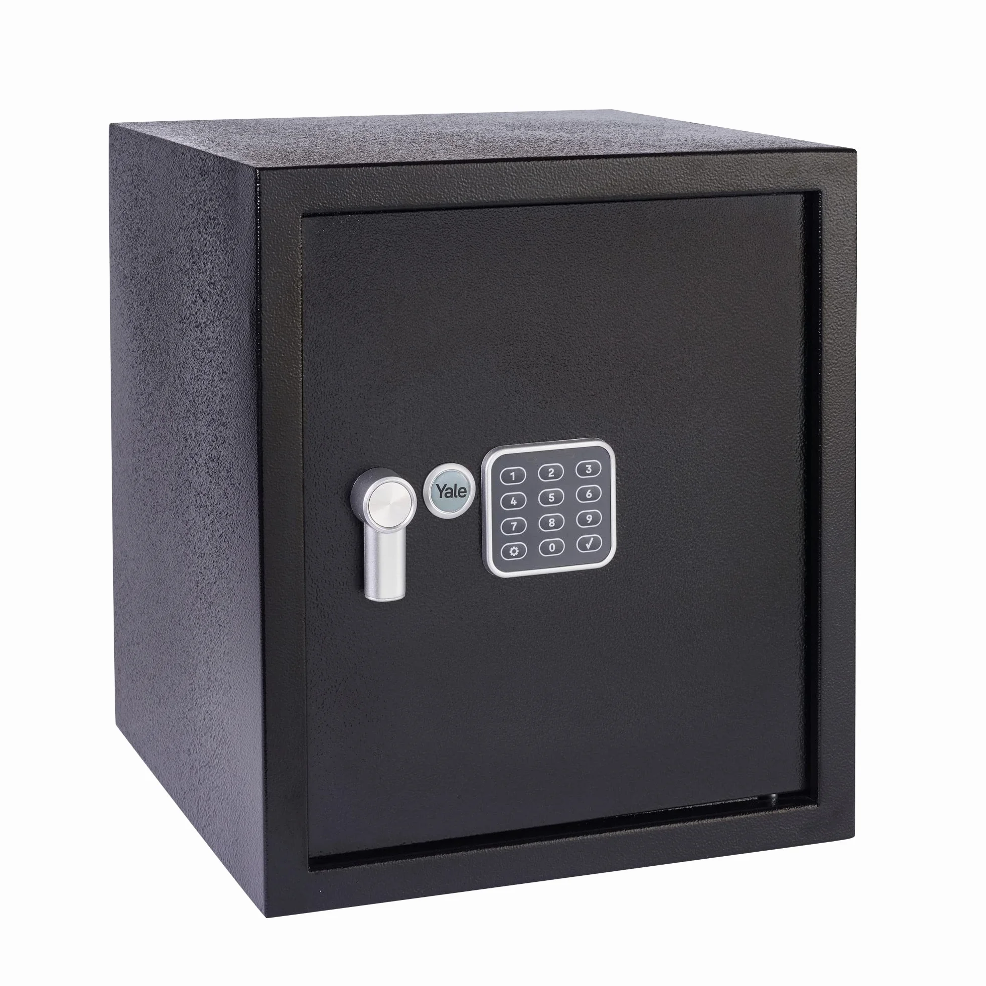 Yale YSV/390/DB2 Caja Fuerte de Mueble Serie Value Grande Negra, Acceso con Pin Digital, Cerradura Electrónica