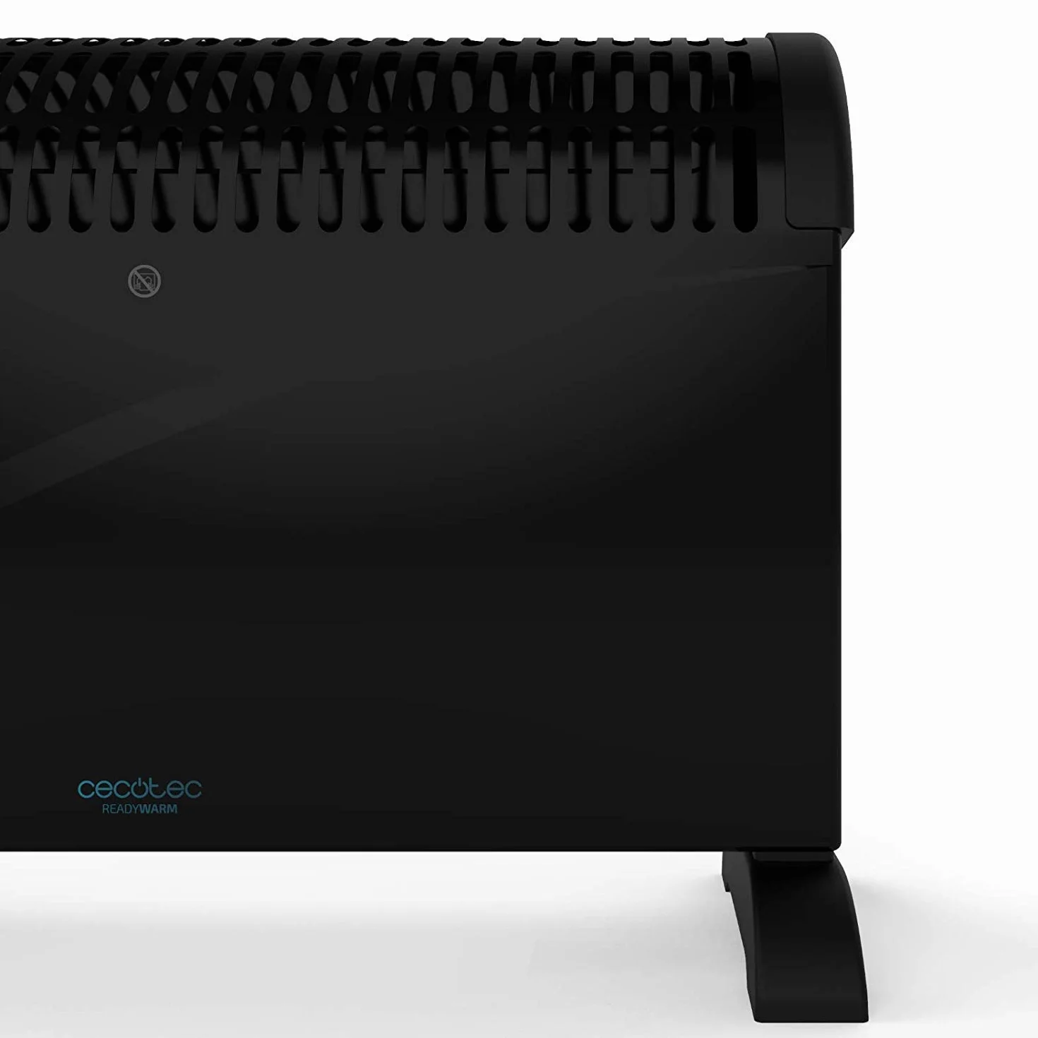 Cecotec Radiador Eléctrico Bajo Consumo Ready Warm 6500 Turbo Convection. 2000 W, Termostato Regulable, 4 Modos, Soporte de pie, Protección sobrecalentamiento, 20 m2
