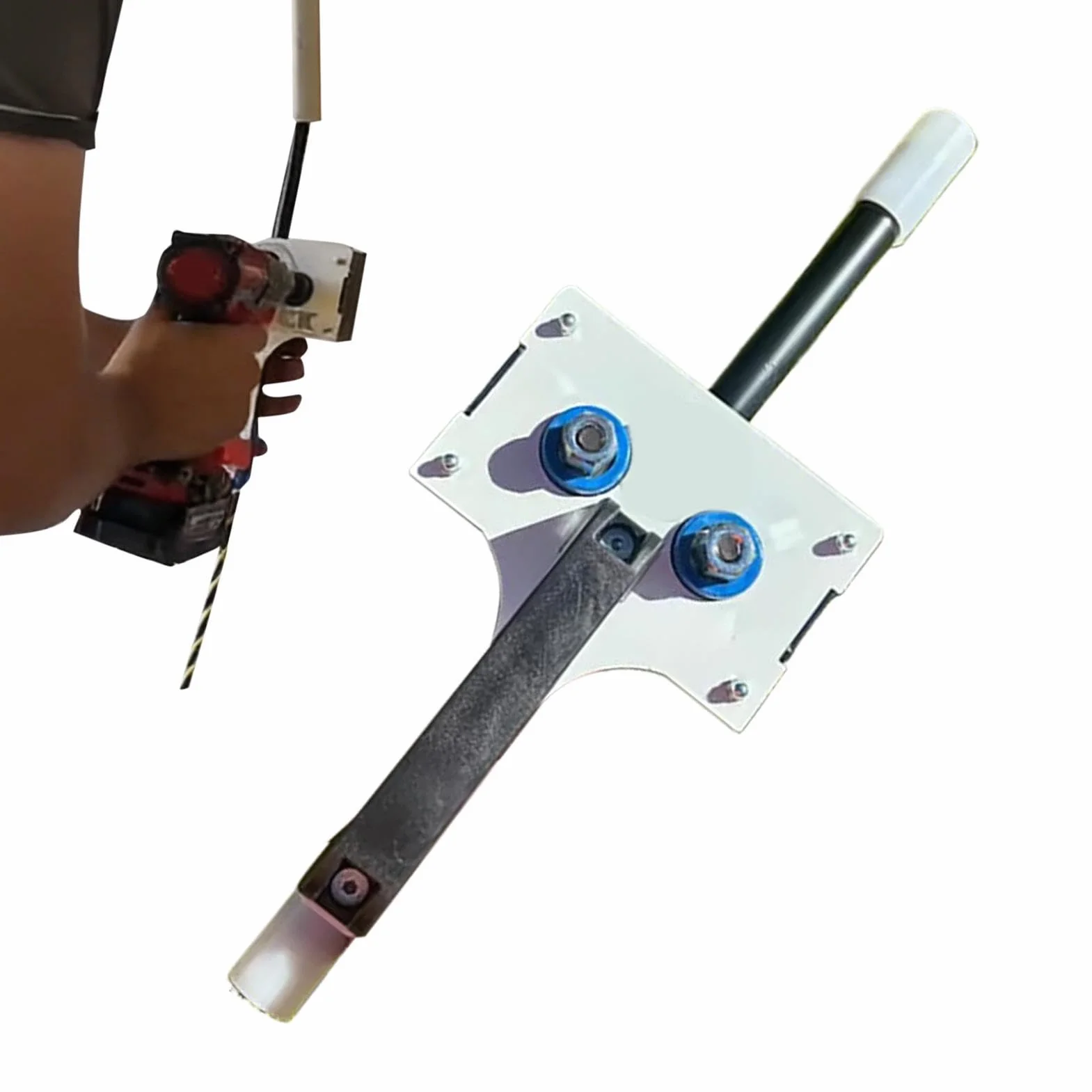 Herramientas Para Tiro De Cable, 8mm Tirador De Cable Electrico, Tiracables Para Taladro Tira Cables Accionado Por Taladro Pared Exterior, Subsuelo, Techo, Climatización, Automoción, Electricistas