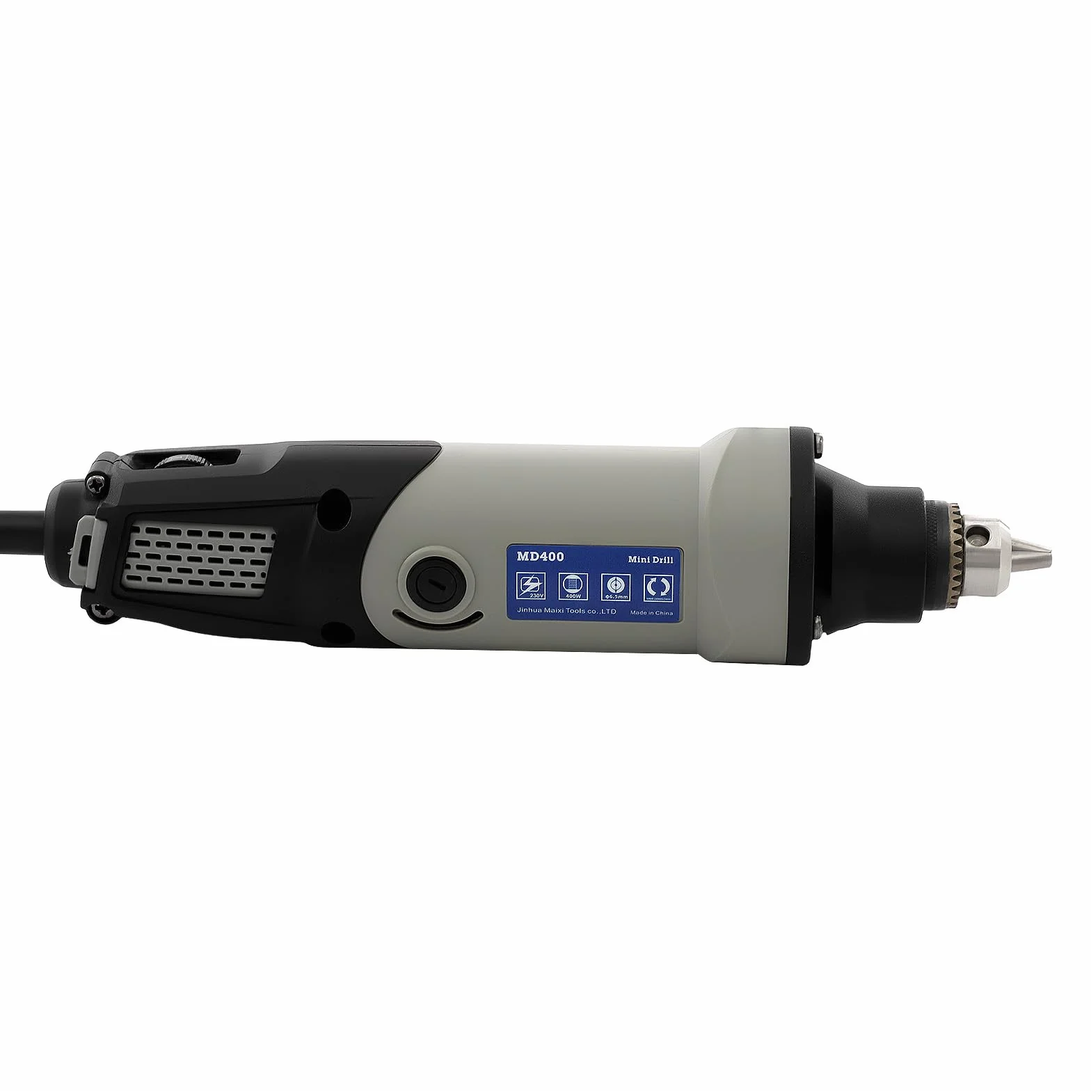 Lijadora recta y lijadora eléctrica de barra de 400 W – Amoladora con 6 niveles de velocidad, 5000 – 28000 rpm – Taladro para tallar, cortar y pulir