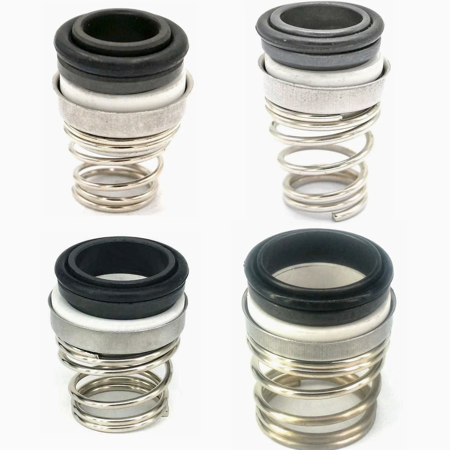 Juntas de Eje para Bombas autoaspirantes, Sello de Carbono/cerámica Tipo 155, Sello NBR, mecánico, Eje, Agua, Resorte Acero Inoxidable(40mm)