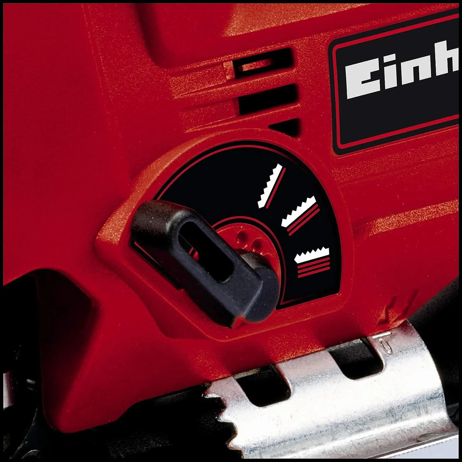 Einhell Sierra de Calar Electronica TC JS 80/1, Potencia 550 W, Color Rojo
