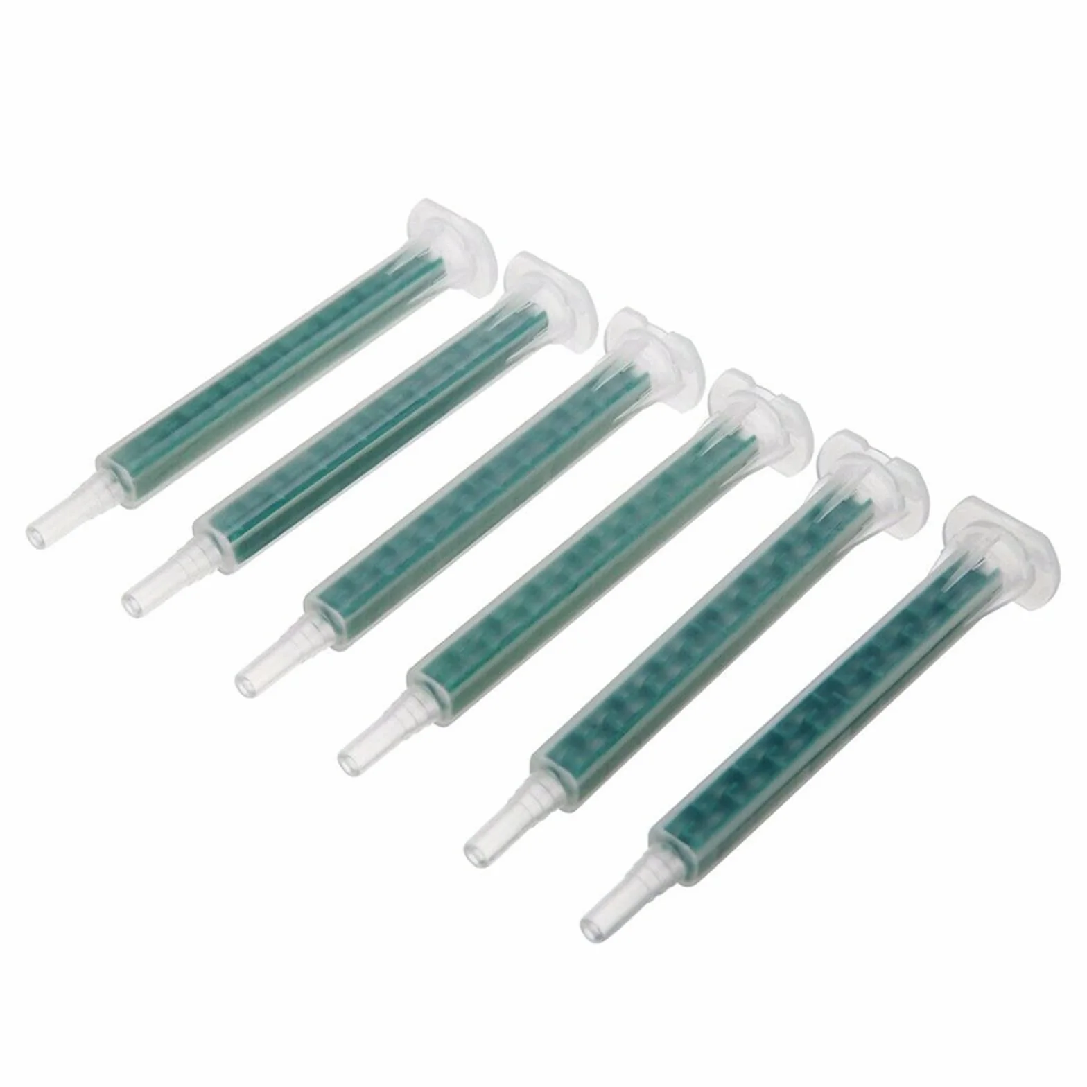 BODYA 100 unids epoxi mezcla boquillas punta mezclador plástico tubo resina dos componentes para AB cartucho pistola