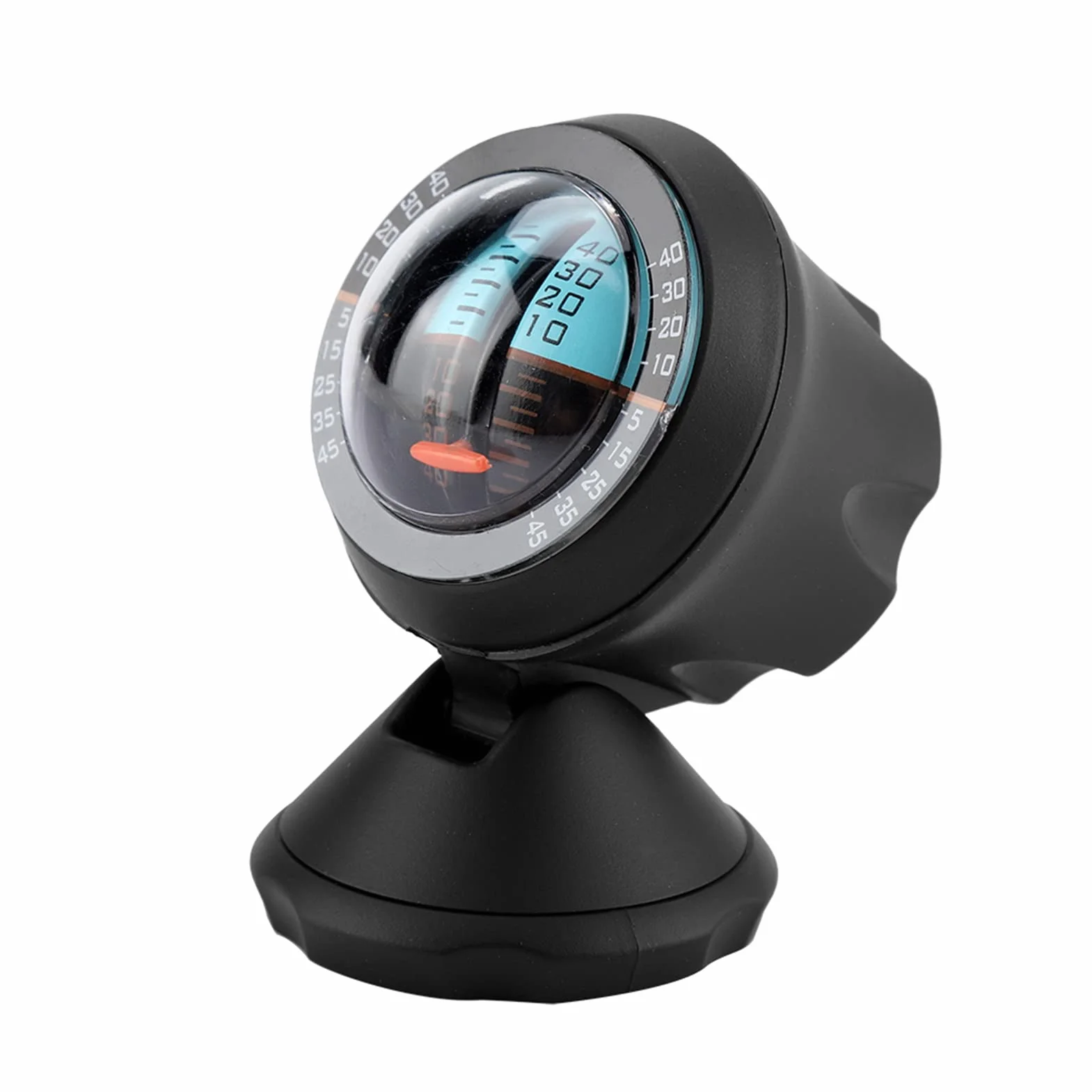 Medidor de Nivel para Coche, Inclinómetro, Indicador de Inclinación, Instrumento de Seguridad Vial para Coche y camión. Medición Precisa, Rotación de 360 ​​grados, Fácil