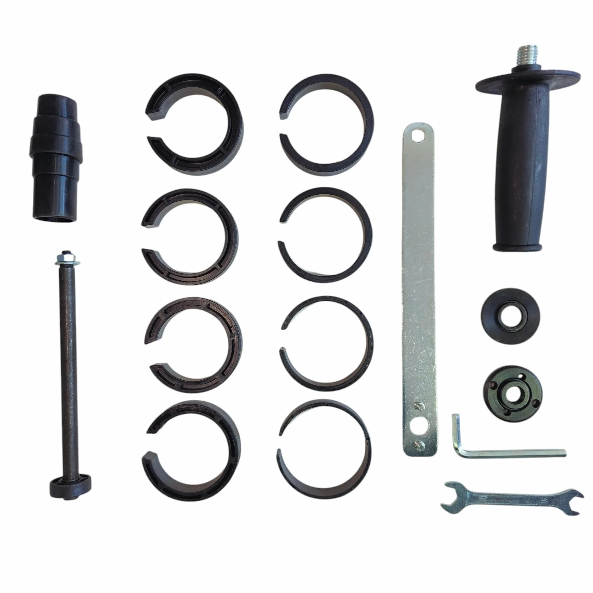 Titan USSN117 – Campana de extracción universal para amoladora angular, 230 mm, perfecta para trabajos de lijado y separación, protección contra el polvo