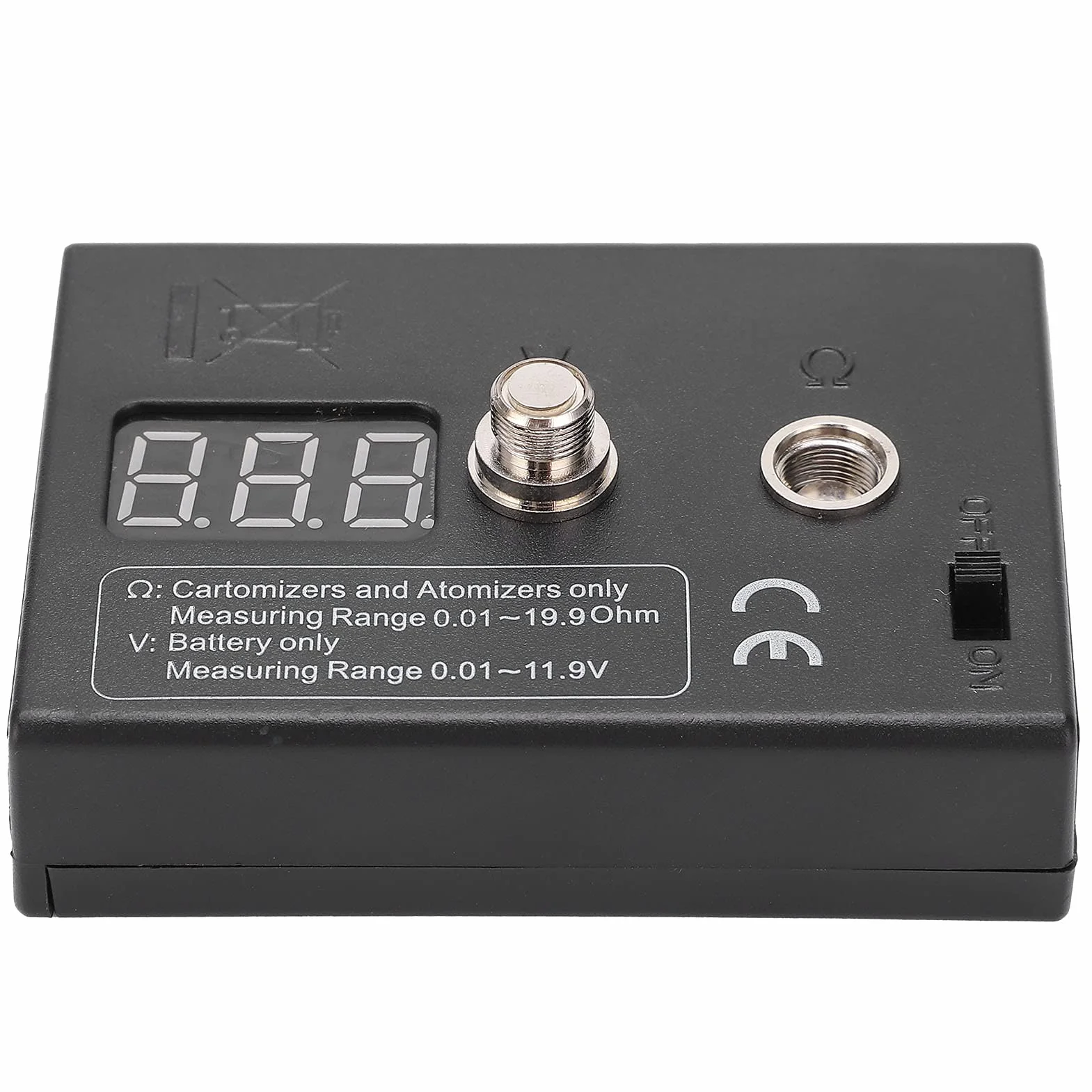 Probador de Resistencia de Bobina Digital, Medidor OHM 0.01-20Ω 3V