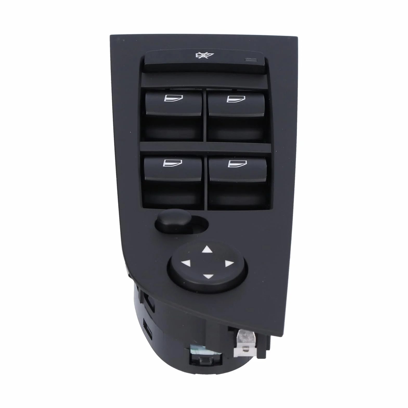Interruptor de ventana eléctrico, Interruptor Principal del Elevalunas, Interruptor de Control de Elevalunas eléctrico 61319217329 Reemplazo para Serie 3 E90 E91