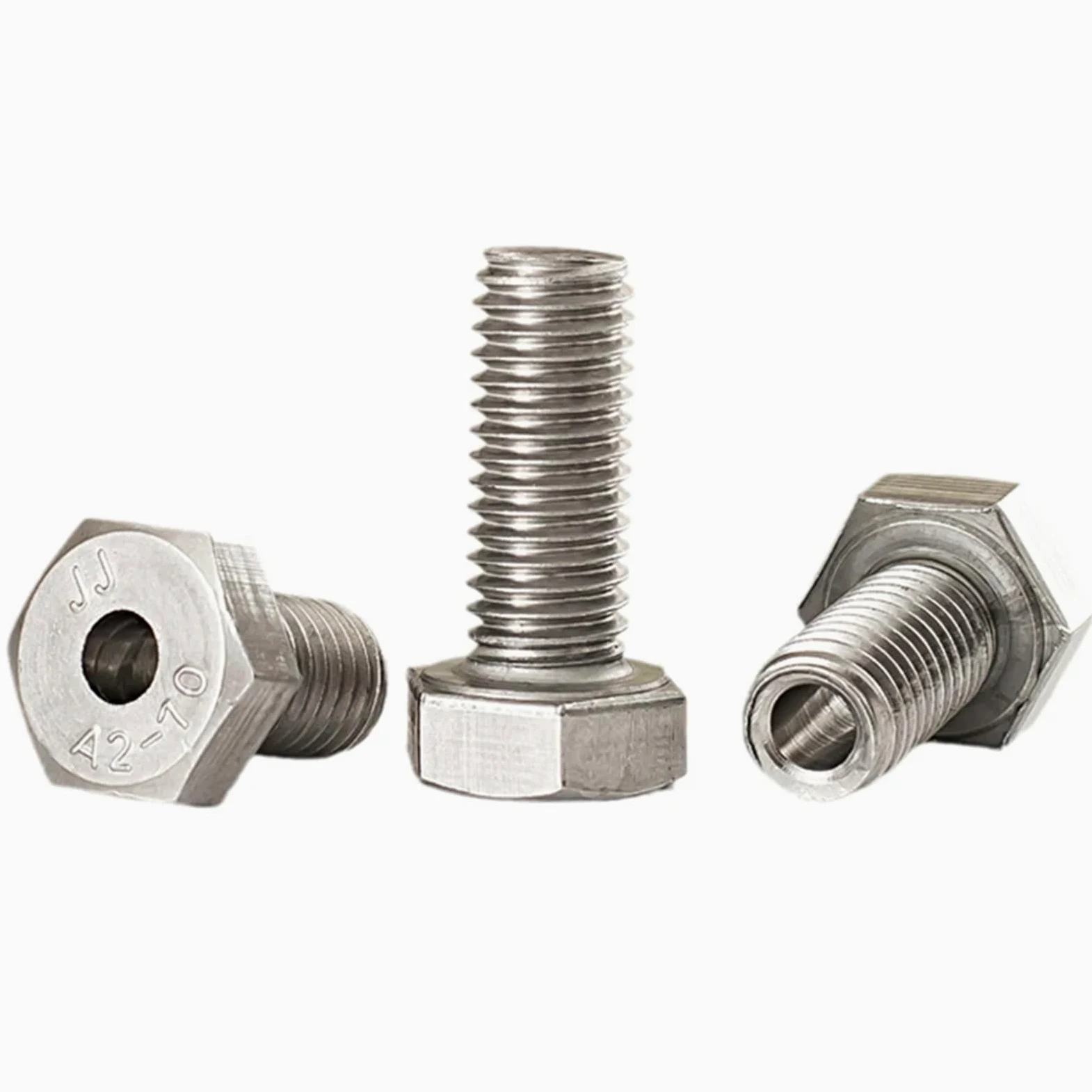 M4 M5 M6 M8 M10 M12 M14 M16 M20 304 Tornillo Hueco Hexagonal Exterior De Acero Inoxidable Tornillo Hueco Máquina De Máscara Tornillo De Agujero Pasante M6x30 5pcs