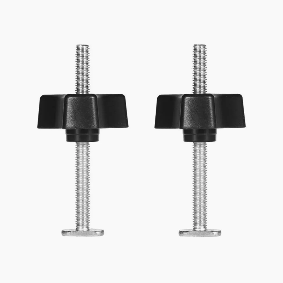 2 piezas T Track Mitre Track Jig Fixture Ranura y 2 piezas Juego de abrazaderas de sujeción rápida de metal