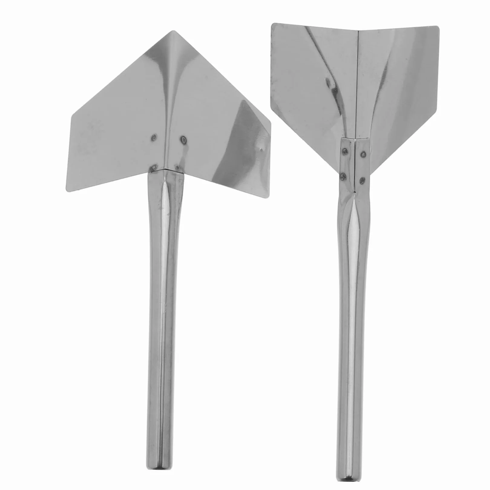 2 Paletas De Esquina De Acero Inoxidable Paletas De Esquina Interiores Y Exteriores Herramienta Para Forma A Esquinas De Paneles De Yeso Para Enlucir Esquinas De Albañilería