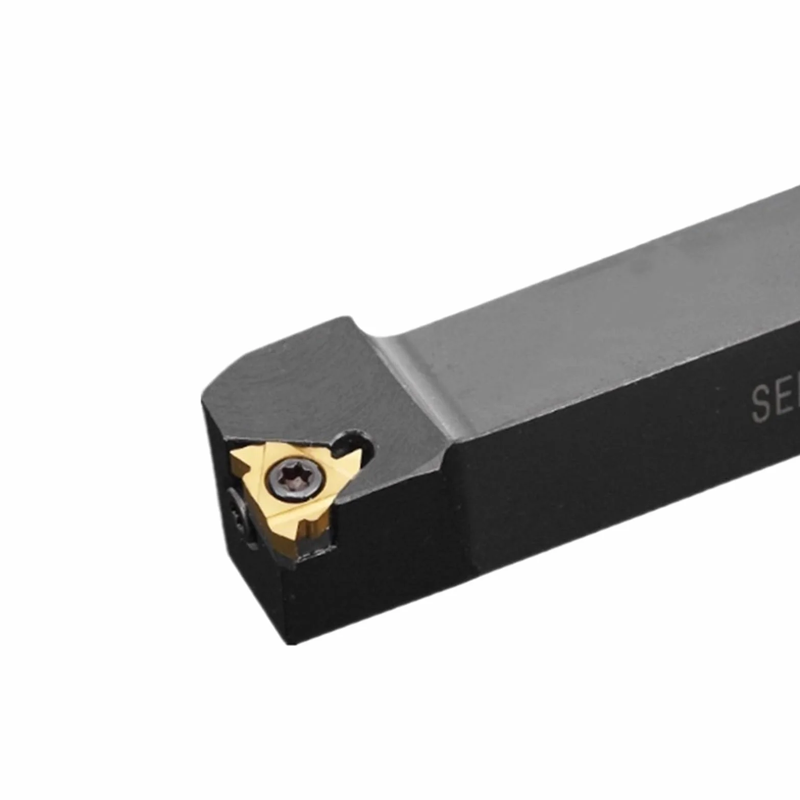 1 Uds B-SER1212H16 B-SER1616H16 B-SER2020K16 B-SER2525M16 B-SER B-Sel Herramienta de torneado de Hilo Externo Mango Torno de carburo(B-SEL1212H16 Left)
