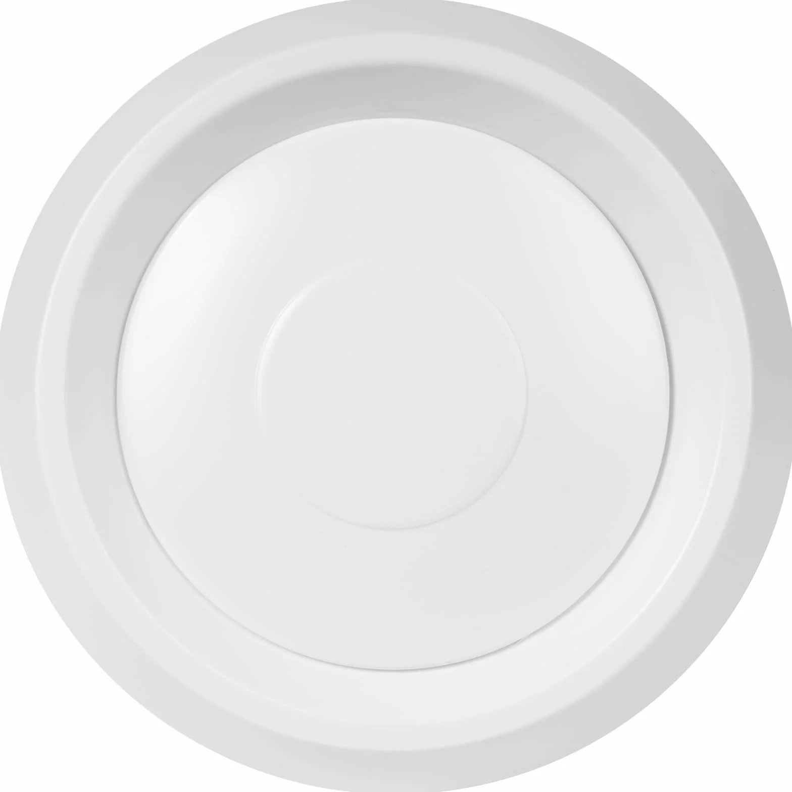 Vent Systems Difusor universal ajustable de plástico blanco de 6 pulgadas, cubierta de ventilación redonda para pared, conducto de techo, deflector de ventilación de aire de registro en línea