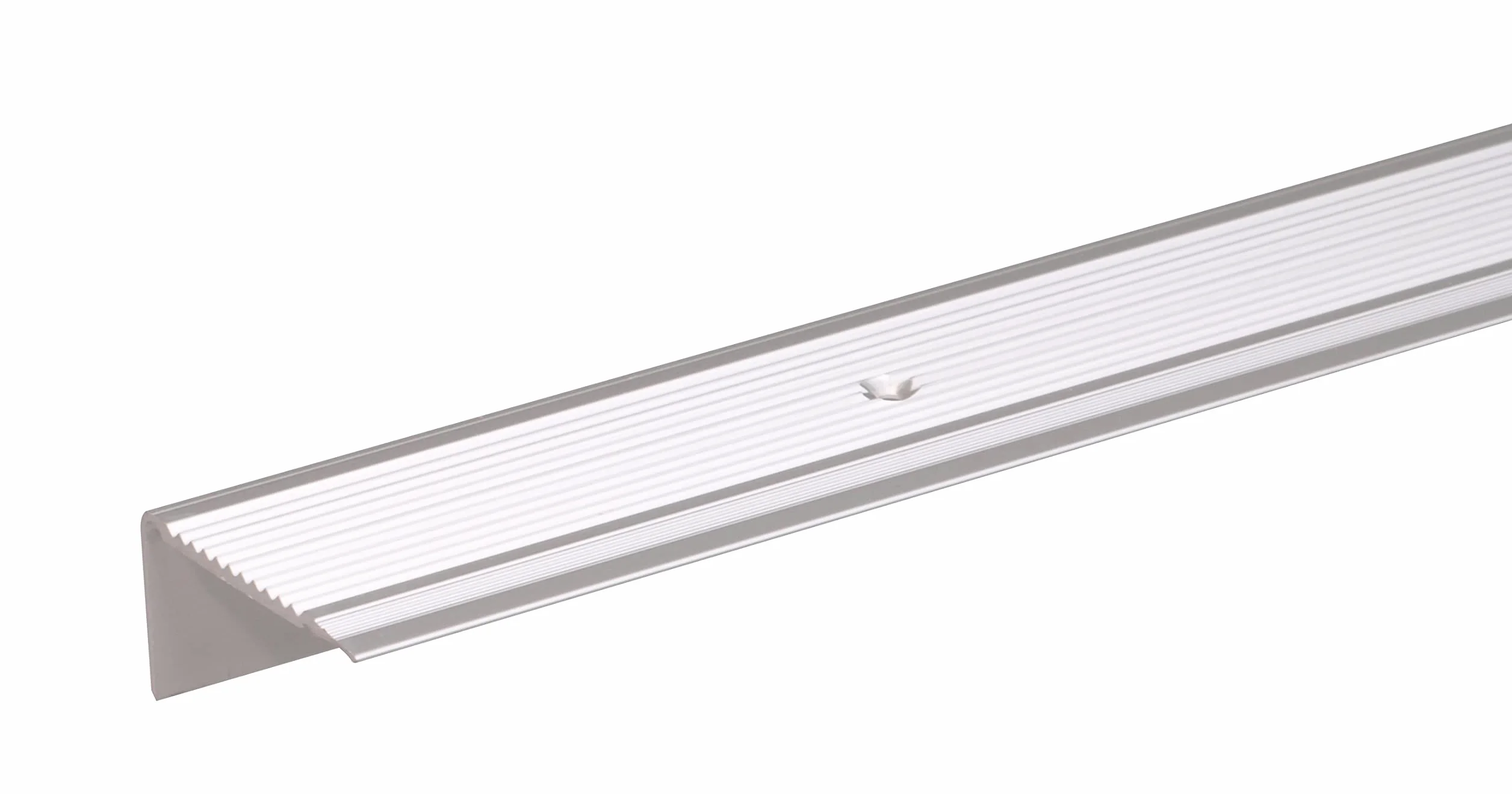 Alberts 484002 Perfil de protección de peldaños Aluminio, anodizado plata 1000 x 45 x 23 mm