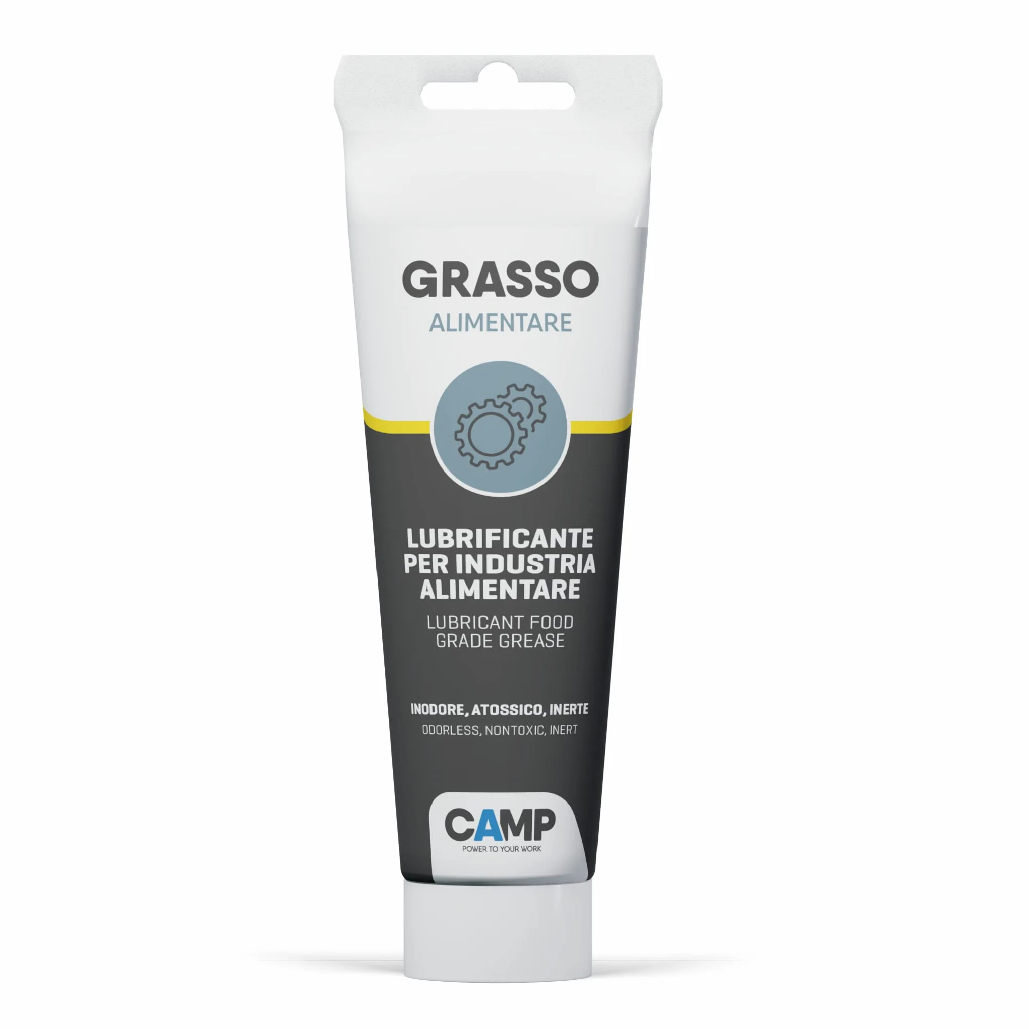 Camp Grasso Alimentare, Grasa de los Alimentos Lubricante, y No Tóxica, Lubrica y Protege las Máquinas de Procesamiento de Alimentos, 150 Ml