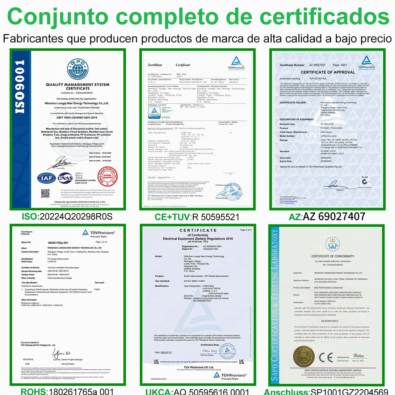 Disyuntor Fotovoltaico DC1200V 32A 1 o 2 Cuerdas IP66, Interruptor de Desconexión Solar para Paneles Solares, Sistemas Off/Grid, RVs, Barcos