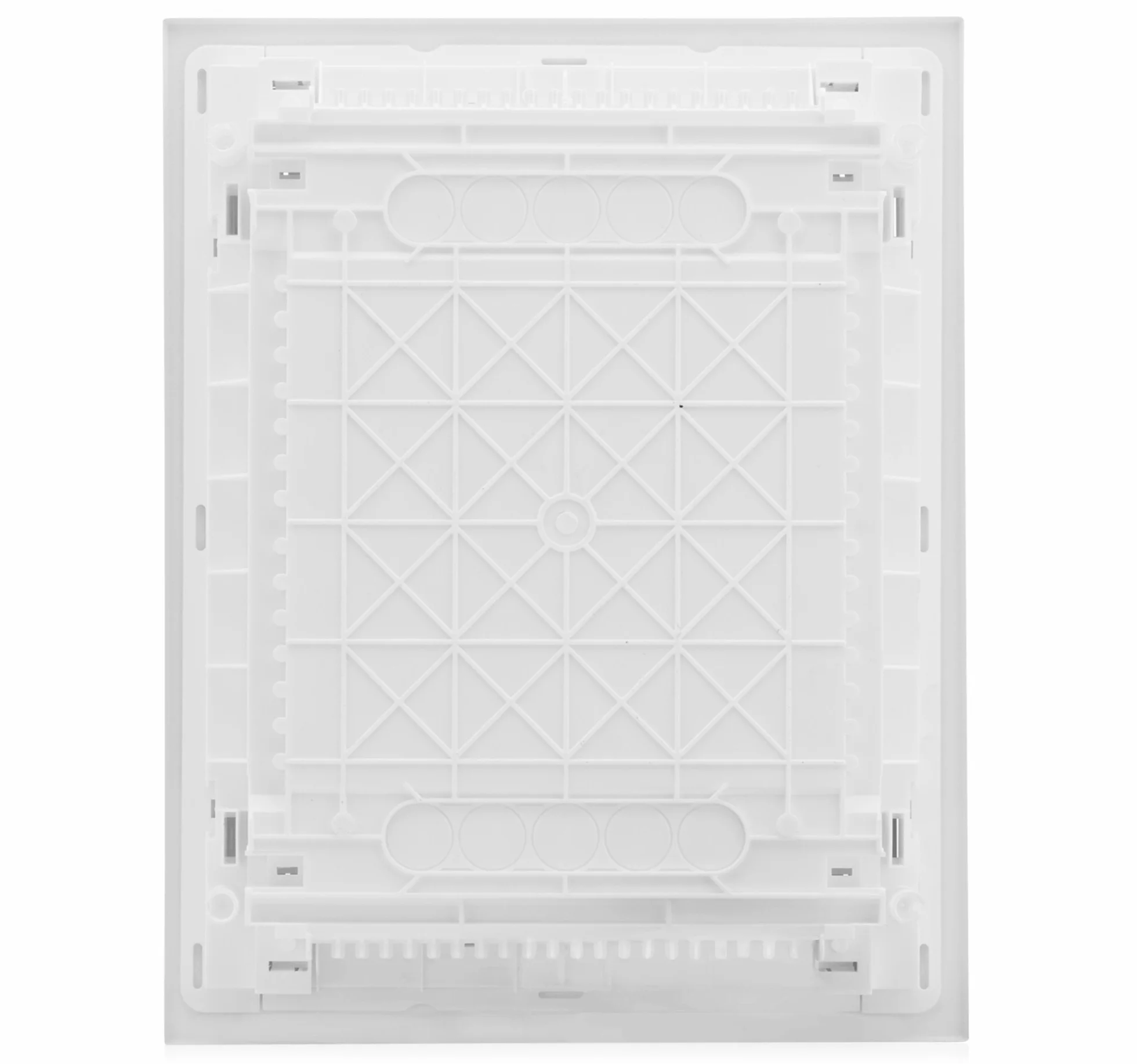 Intratec distribuidor de comunicación empotrado, IP40 – Distribuidor multimedia para hogar completamente conectado, serie DIXBOX-XT, armario para sistemas multimedia, 442 x 346 x 92 mm, blanco