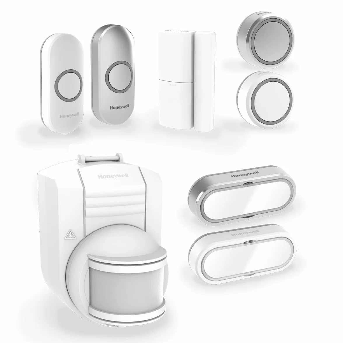 Honeywell Home Timbre con cable DW313S Serie 3 con luz LED (blanco)