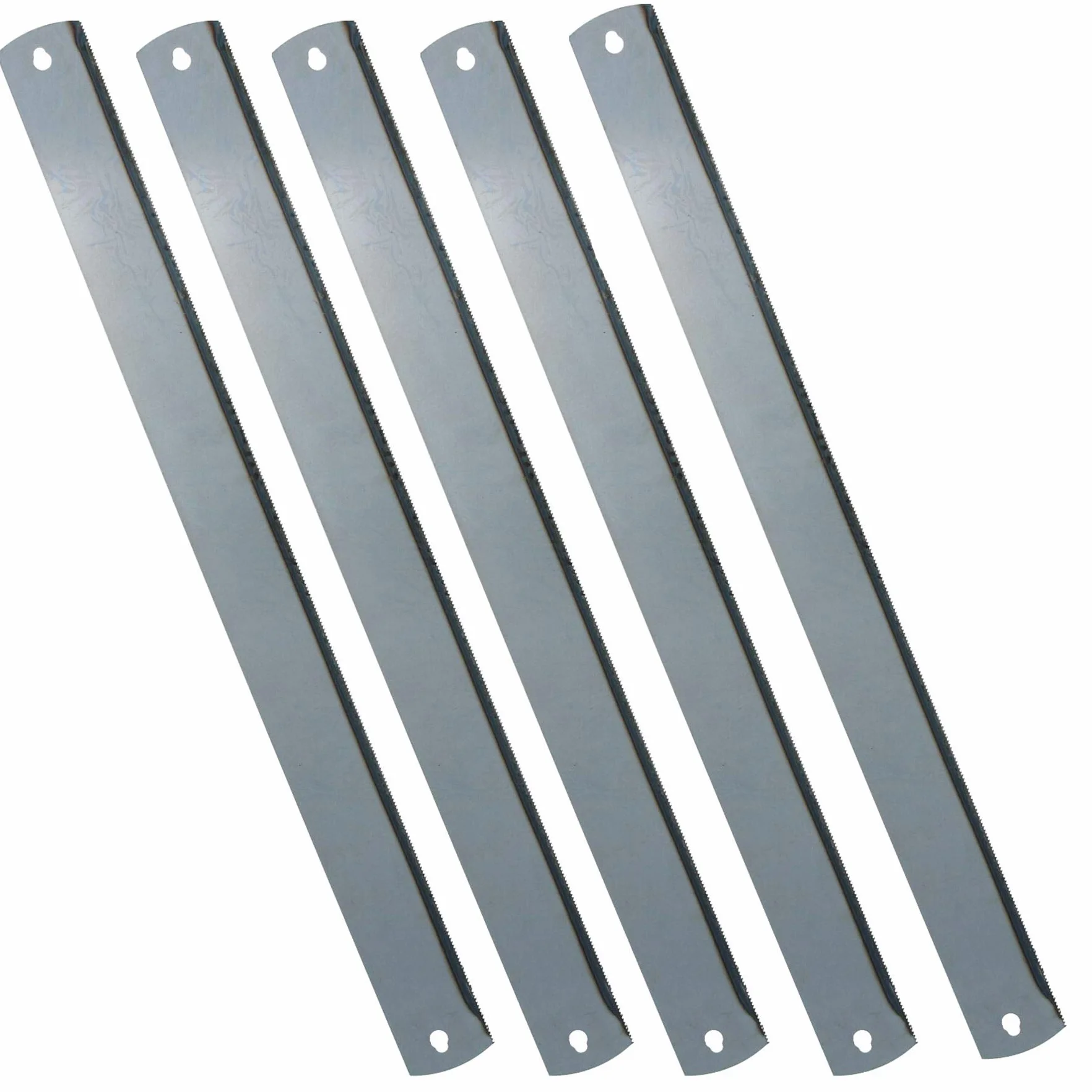 Hoja de sierra de inglete de precisión 14 TPI, 550 mm, para madera y metal endurecido, 5 unidades