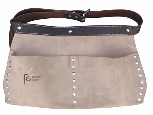 Flores Cortés - Bolsa encofrador de cuero profesional