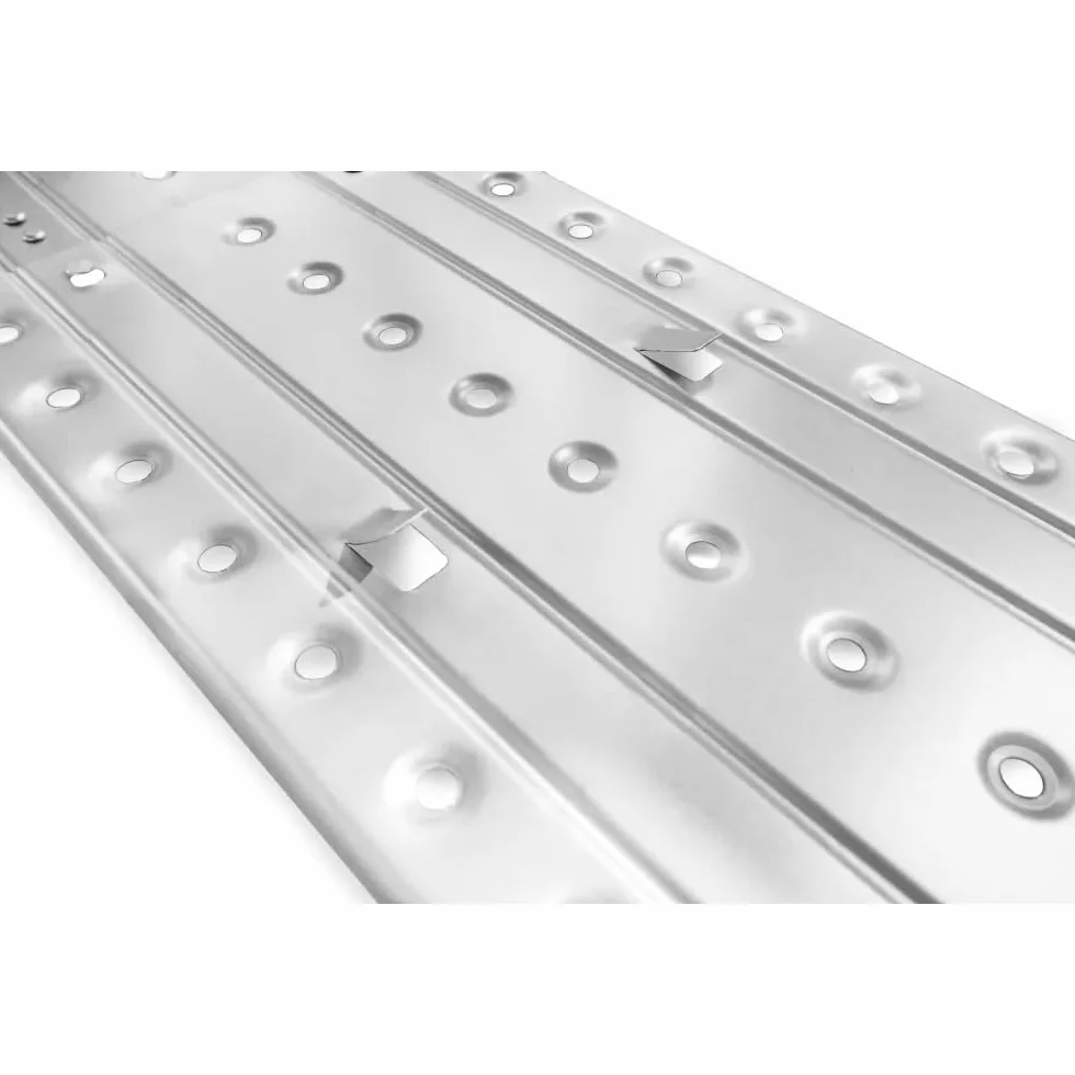 Drabest - Plataforma de Trabajo de Acero para Escalera Universal 4x3, se Transforma en Andamio - para Trabajos de Pintura, Montaje, Renovación y Jardinería, 1380x285mm, Lote de 2