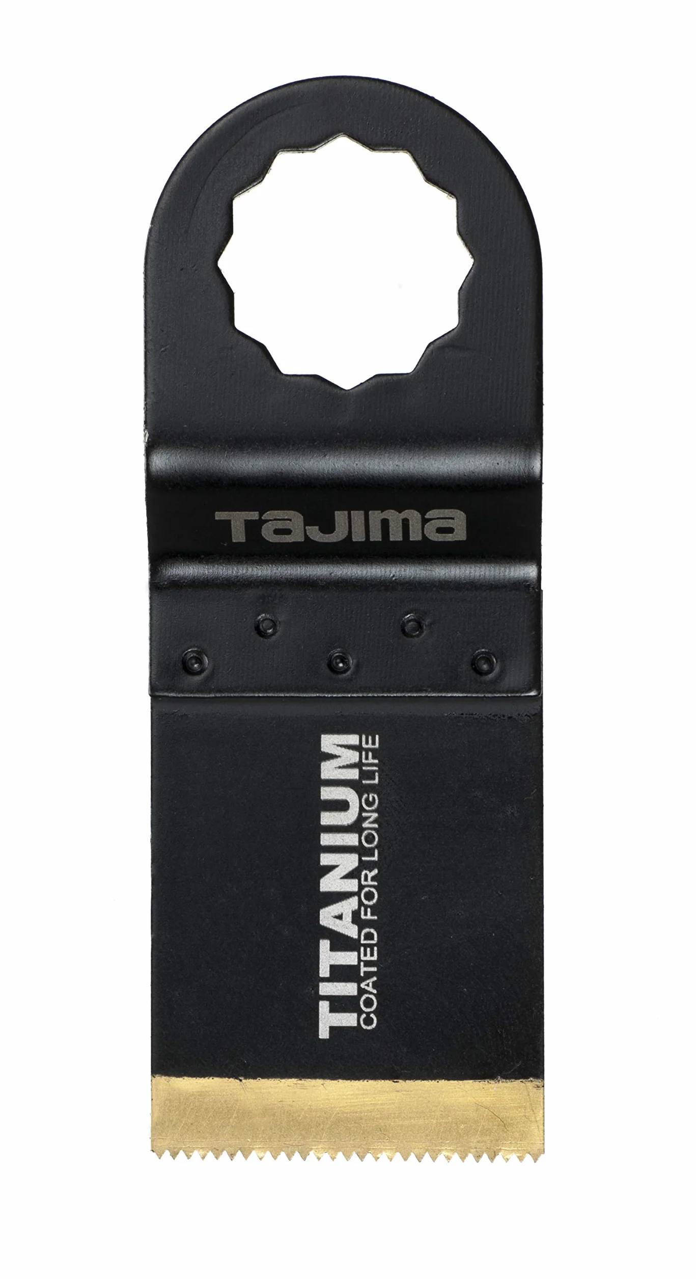 Tajima SBT34 Hoja de sierra para multiherramienta 34 mm titanio-bimetal corte madera plásticos