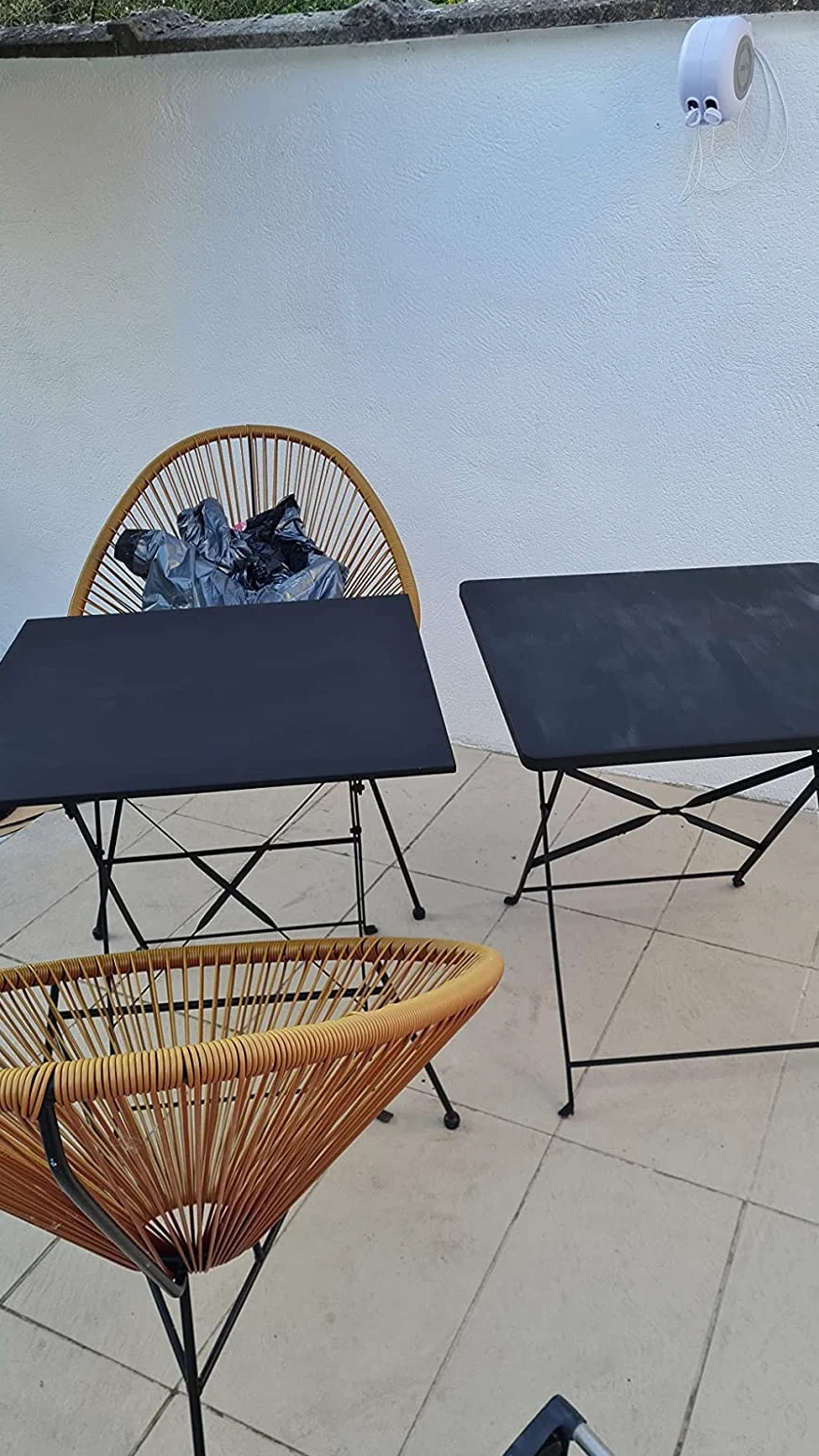 Rustin's - Acrílico, Metal, Negro, Mate, Hierro y Madera, Pintura Exterior e Interior de Secado Rápido, 500ml - 6 a 7m²