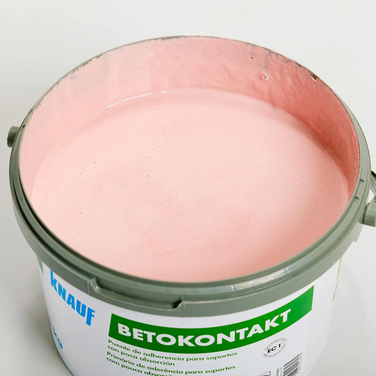KNAUF Betokontakt 5 kg Puente de Adherencia Rosa para Hormigón y Cerámica
