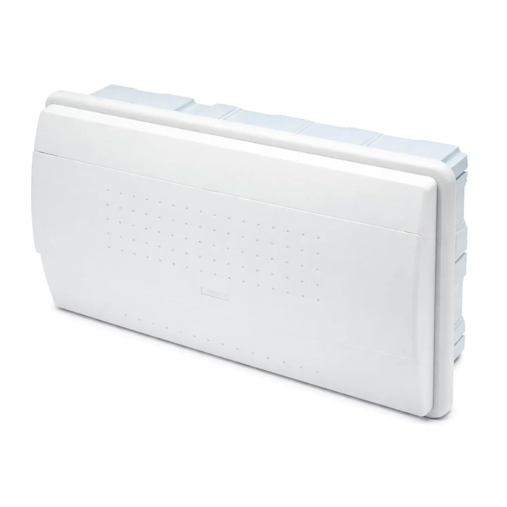 Cuadro Electrico Empotrar 18 Modulos 370x100x215MM con Puerta Gris IP40 400V ABS - Caja Distribucion para Vivienda