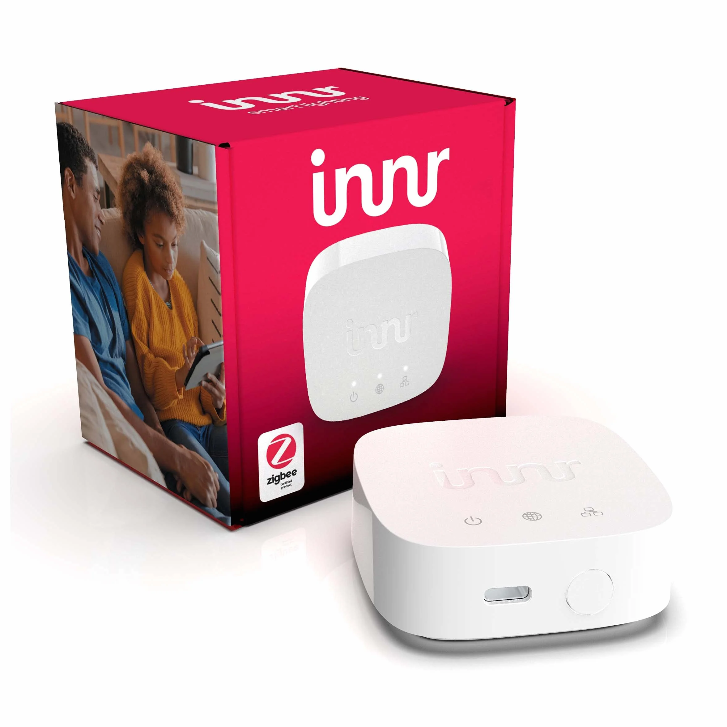 Innr Zigbee Gateway BG 220 Hub WiFi para Iluminación Inteligente Control por Voz Alexa Siri