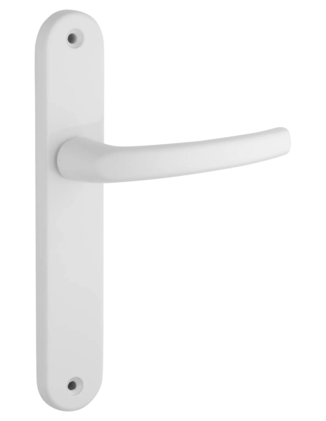 THIRARD - Conjunto de Manillas para Puerta Interior Sultane - Cuadrado 7 mm - Distancia 195 mm - Acabado Blanco - Uso Práctico - Diseño Elegante - Instalación Fácil