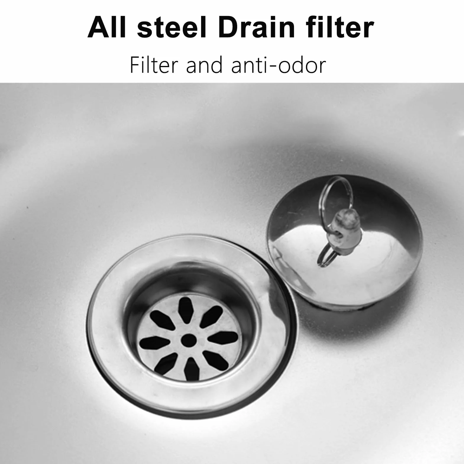 Fregadero Esquinero De Acero Inoxidable Lavabo De Pared Fregadero De Cocina Fregaderos De Un Seno Para Autocaravana Barco Baño Cocina, Ahorro De Espacio (A)