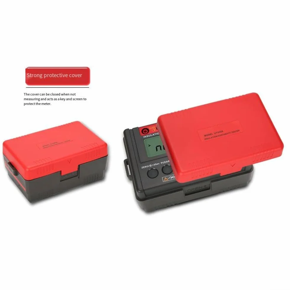 Probador de resistencia de aislamiento UT501A Megohmmeter digital 100V-1000V LCD