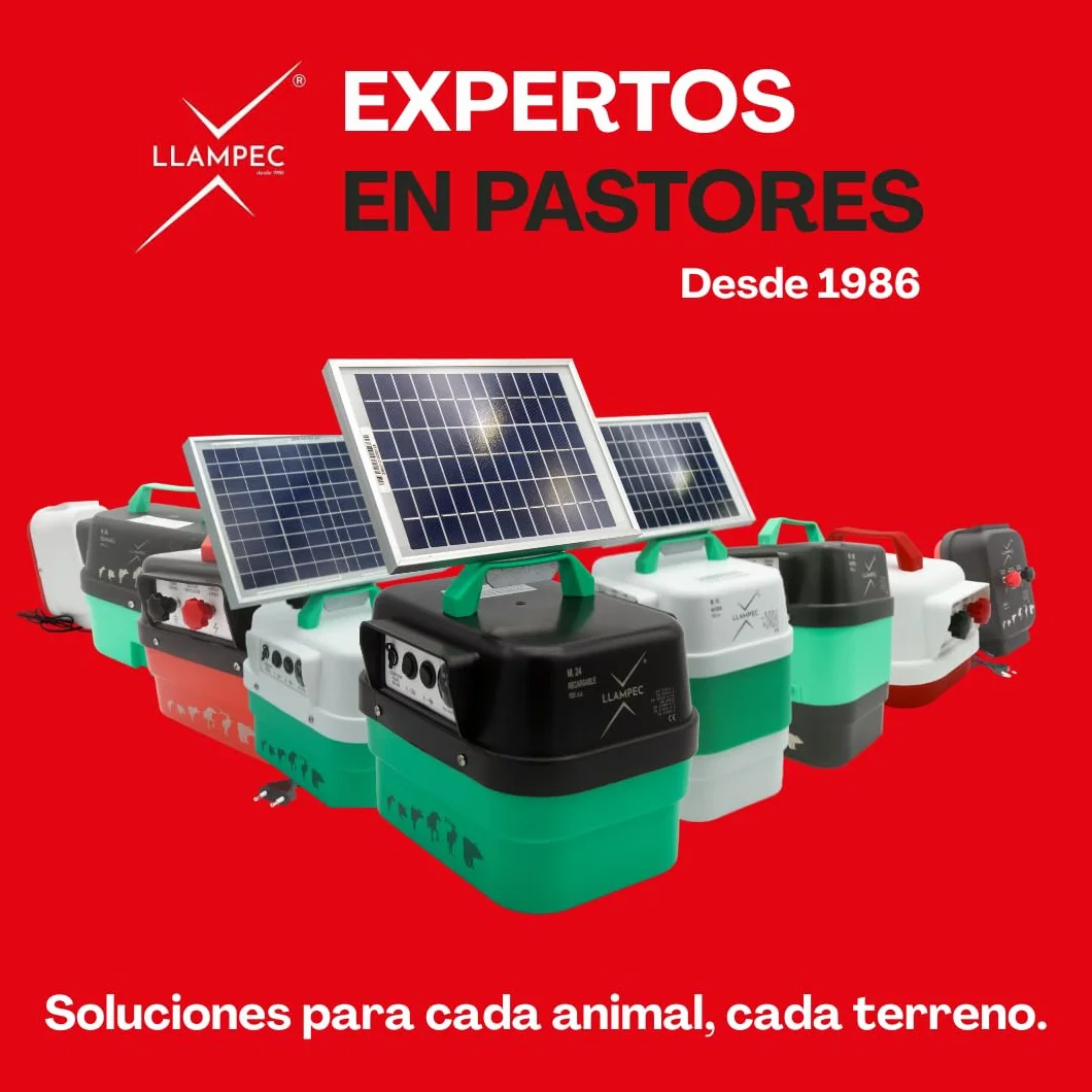 Pastor Eléctrico Guarda Can 230V 2,5J 9000V 15km Cerca Eléctrica Perros Caballos Cerdos Vacas