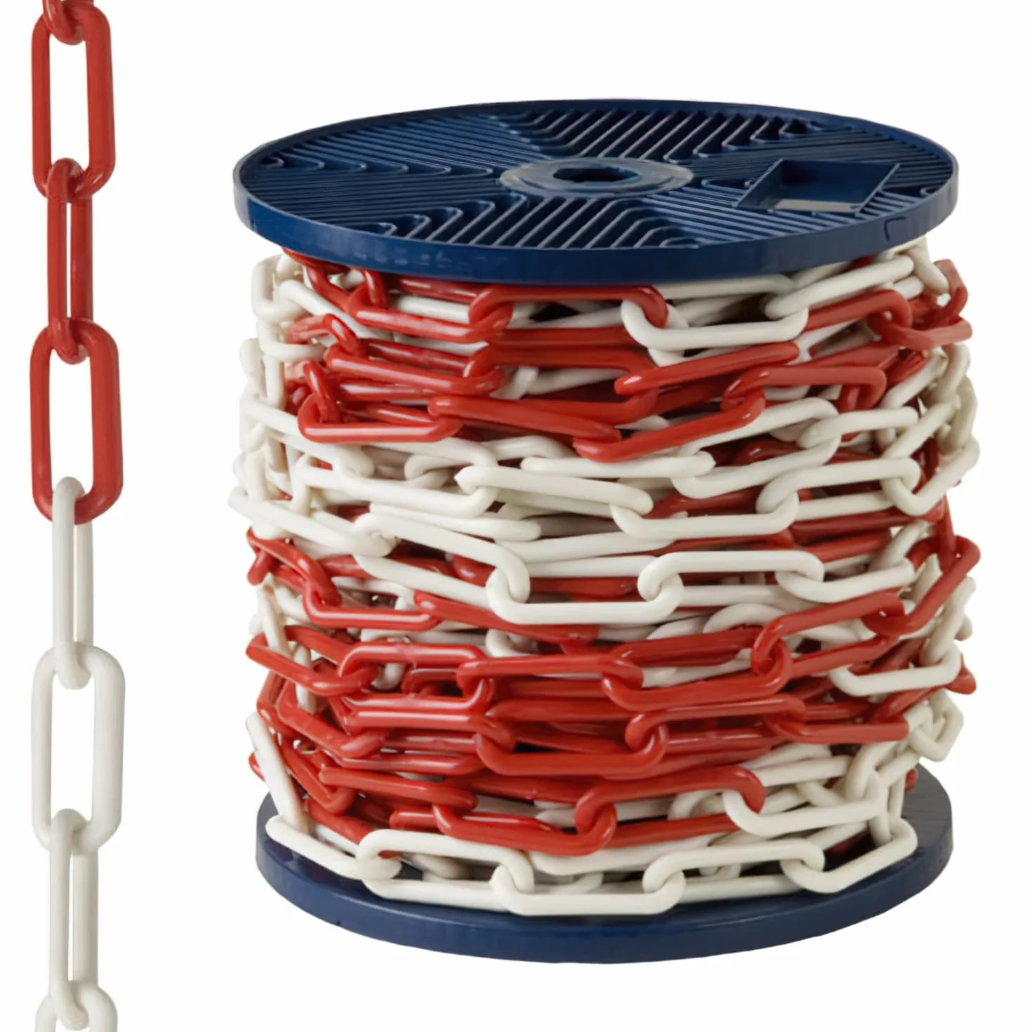 Cadena Plastico Bicolor 8 mm Rollo 25 metros