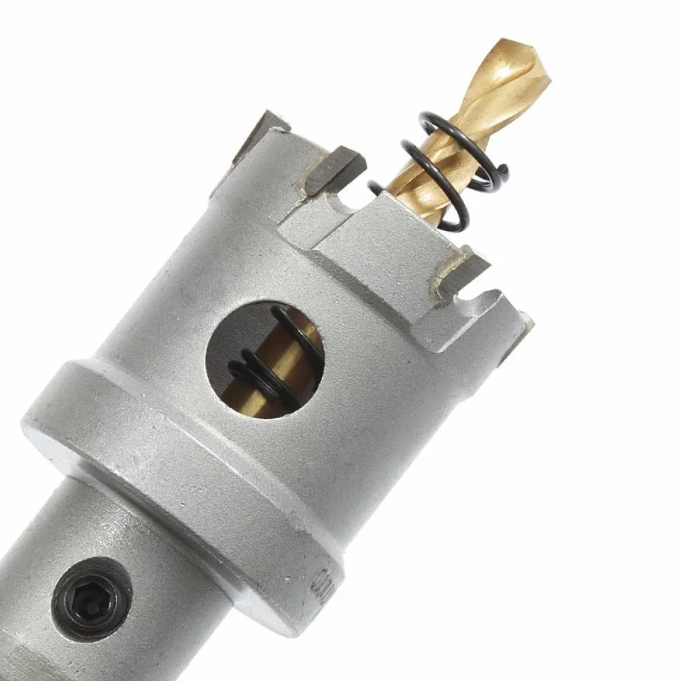 Brocas de sierra de agujero de 12-200 mm, aleación de carburo, acero al cobalto, placa de acero inoxidable, kit de metal de hierro, 45 mm