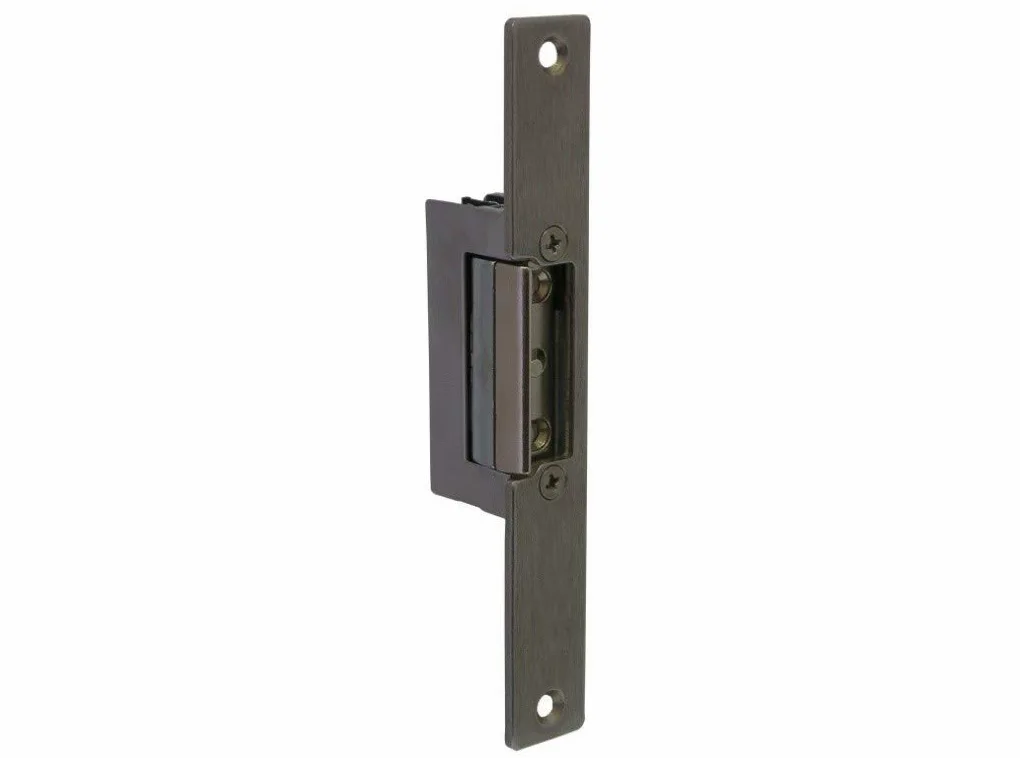 ABREPUERTA ELECTRICO CORRIENTE CONTINUA AUTOMATICO REGULABLE PLACA CORTA 22MM DORCAS GRIS 41 AF-412/S SERIE 41