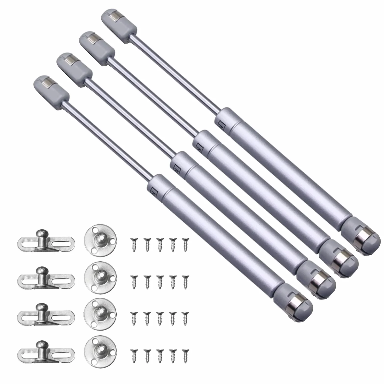 Amortiguadores de Gas 100N, Bisagras Puertas Cocina, Pistones Hidraulicos para Muebles de Cocina