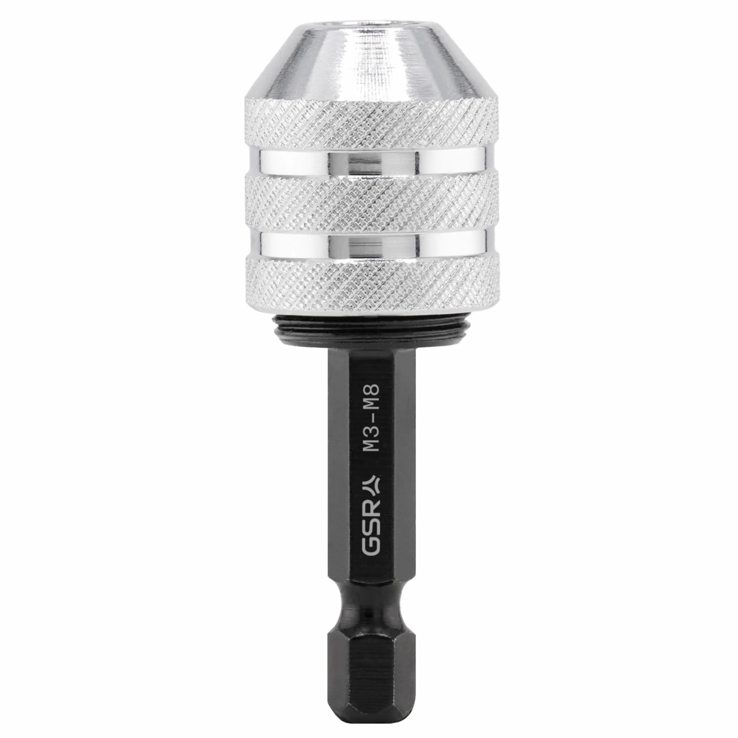 GSR Portabrocas con vástago hexagonal M5-M12, accesorio para machos de roscar manuales, broca de corte y destornillador inalámbrico