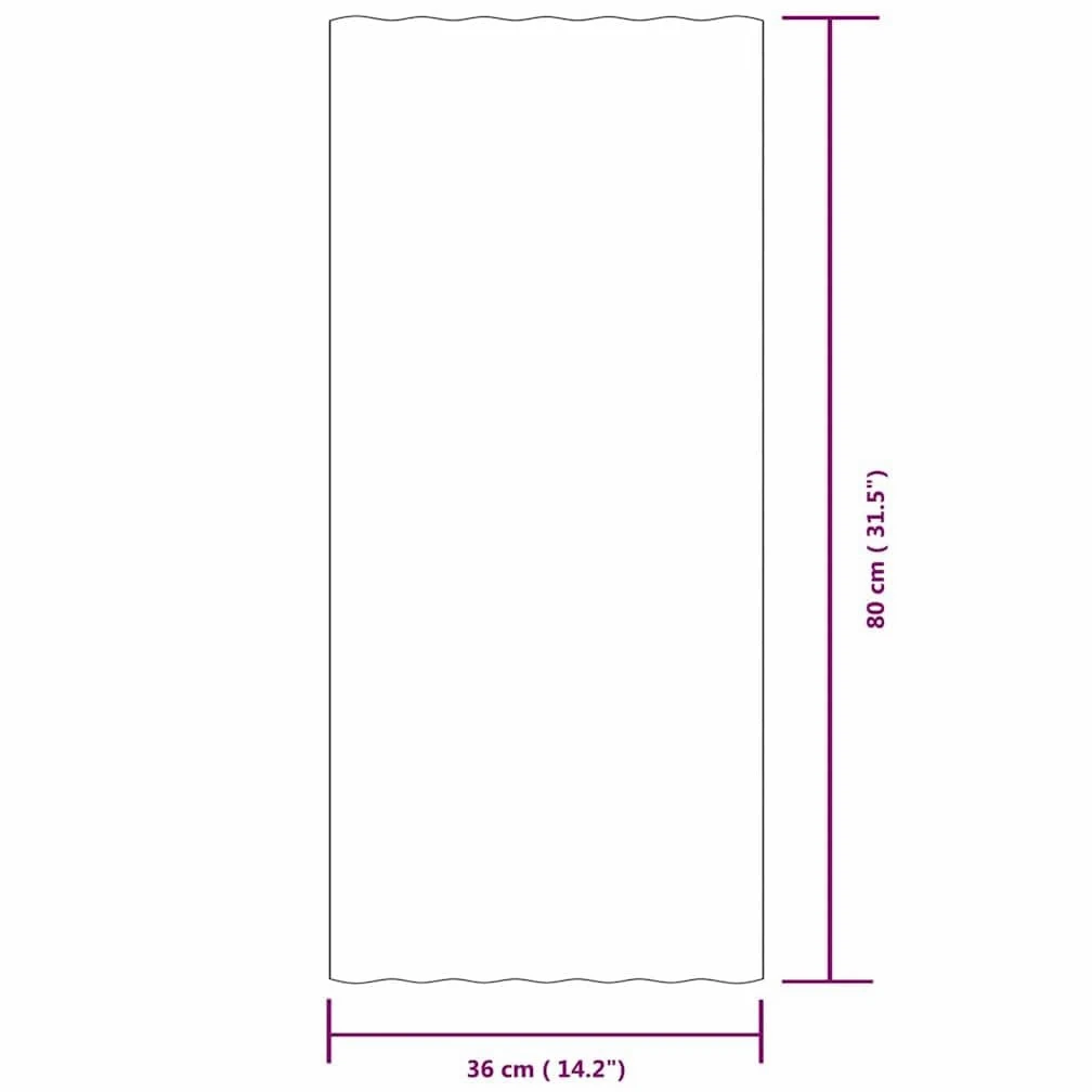 36 paneles de techo de acero galvanizado antracita, 80 x 36 cm, chapa ondulada de acero para cobertizos, establos, garajes, protección contra la intemperie en techos y rehabilitación