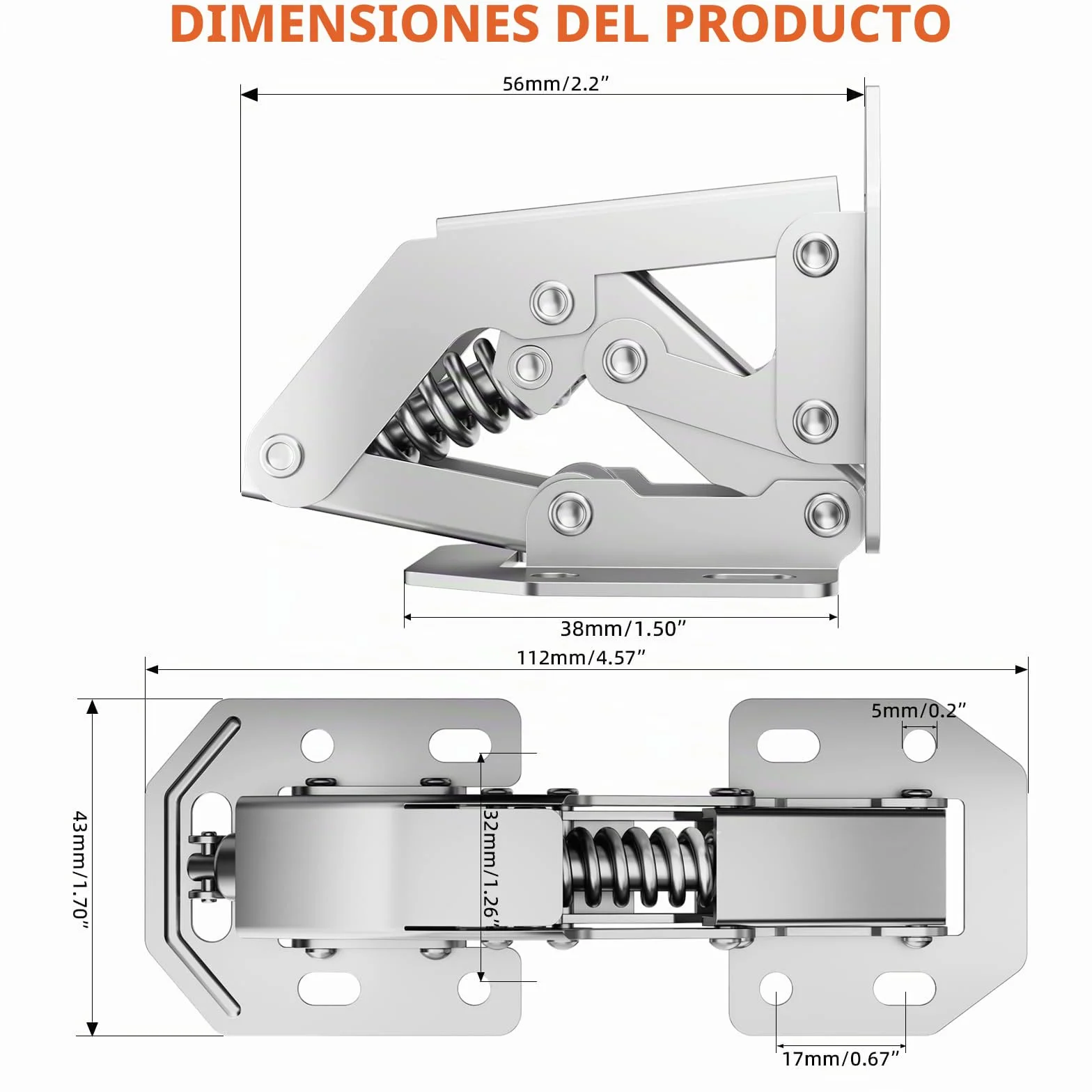 Furniware 4 piezas Bisagras Softclose 90° para Puertas de Armario, Instalación Fácil