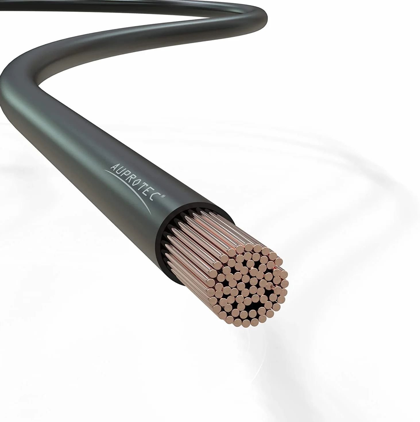 Cable eléctrico automovìl 50.0 mm² Cable unipolar de battería longitud 1m 5m o 10m selección: 1m 50.0 mm² hilo de cobre, negro