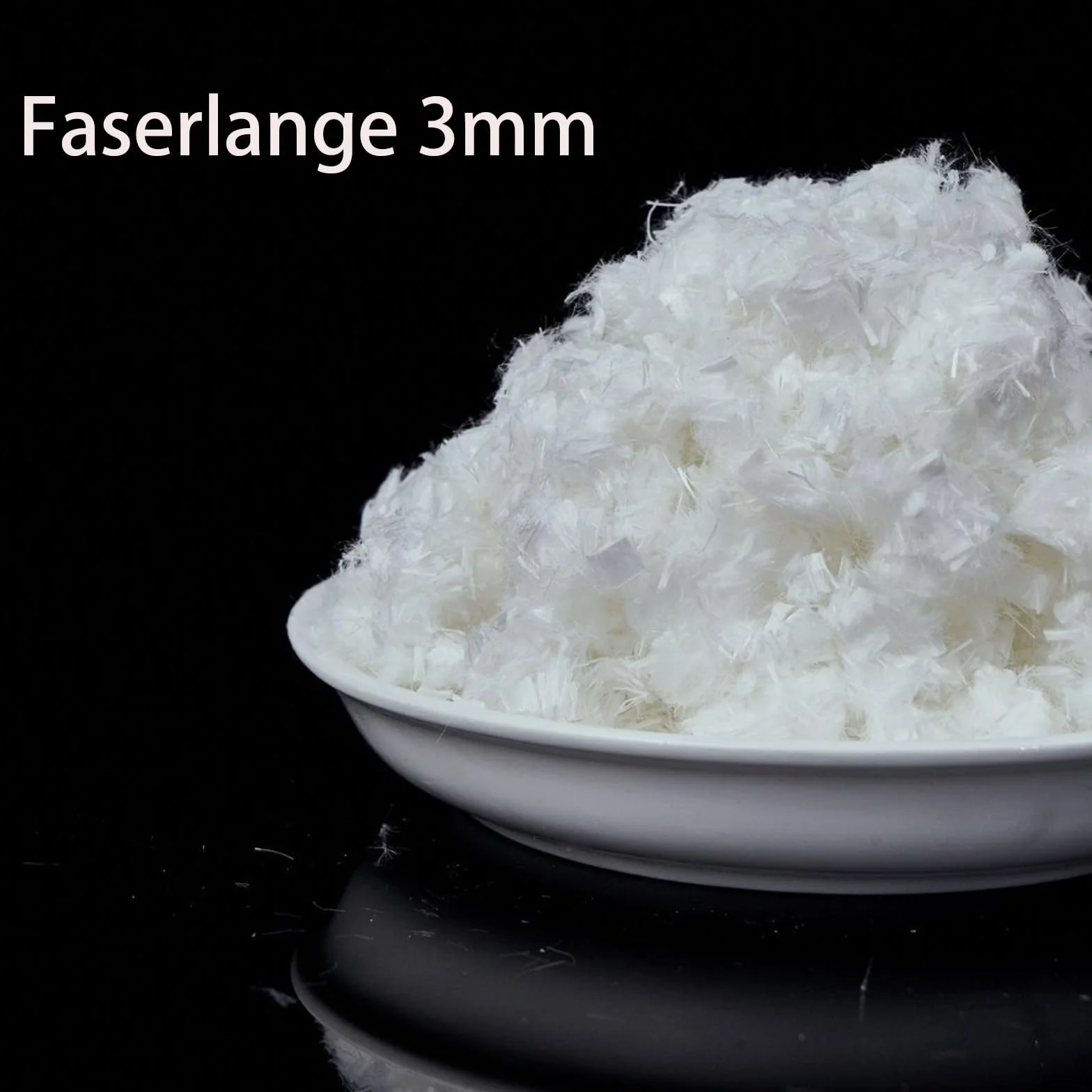 Fibras de polipropileno para hormigón y pavimento, 1000 g, 3 mm, refuerzo de fibra de vidrio para evitar grietas
