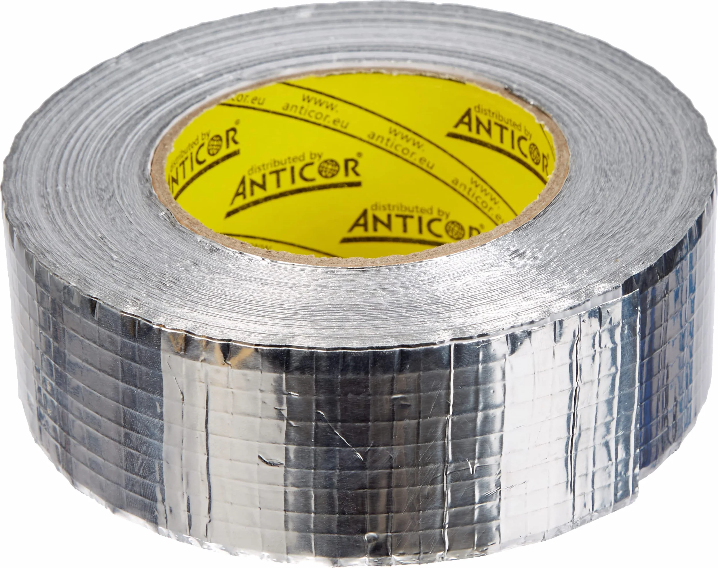 Cinta adhesiva de aluminio reforzada, 48 mm x 50 m, para sistemas de ventilación y aire acondicionado