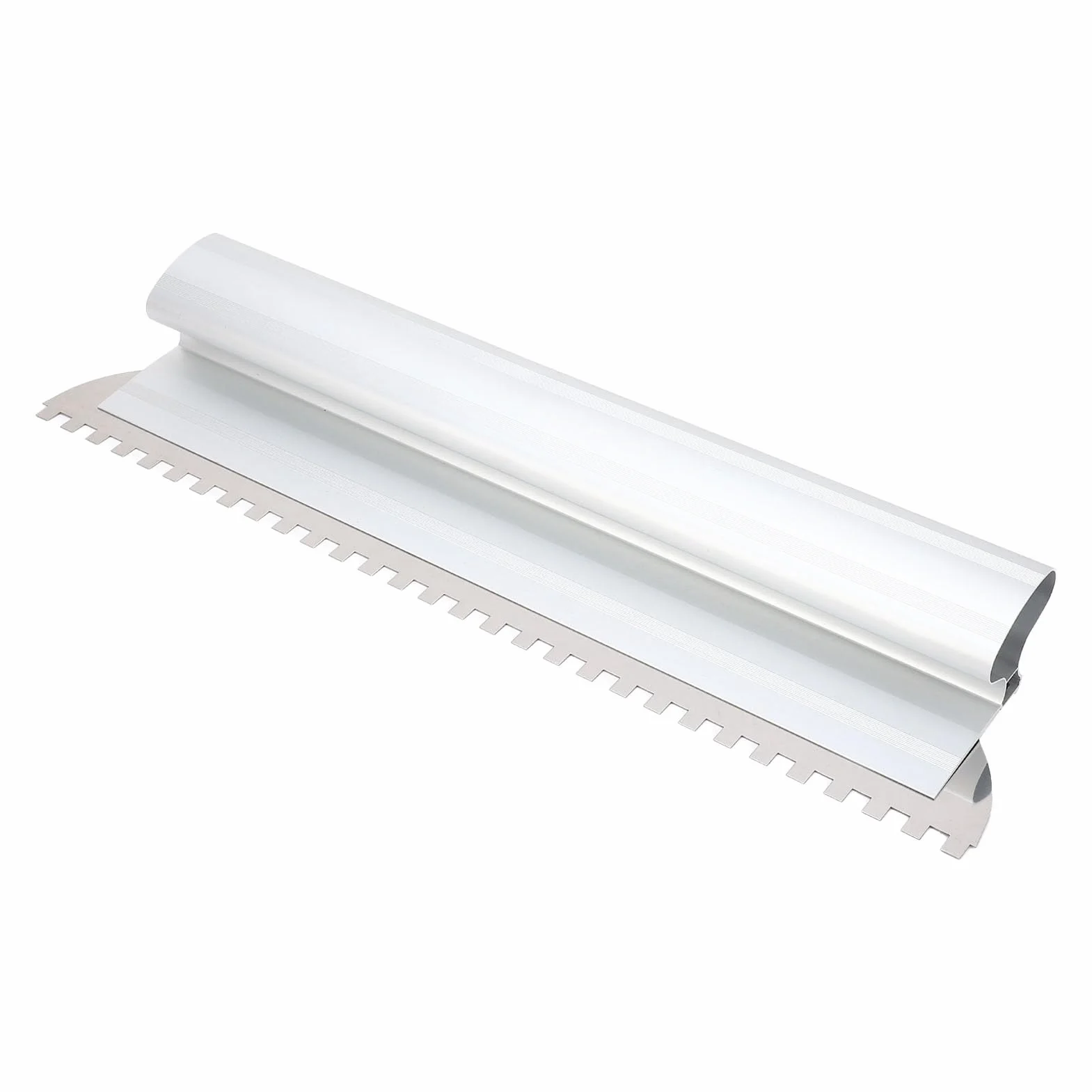 TOPINCN Paleta de Muesca Cuadrada de Alta Resistencia Esparcidor Eficiente de Adhesivo para Azulejos para Remodeladores y Artesanos Acero Inoxidable y Aluminio 2/5 X 2/5 Pulgadas (24 pulgadas)