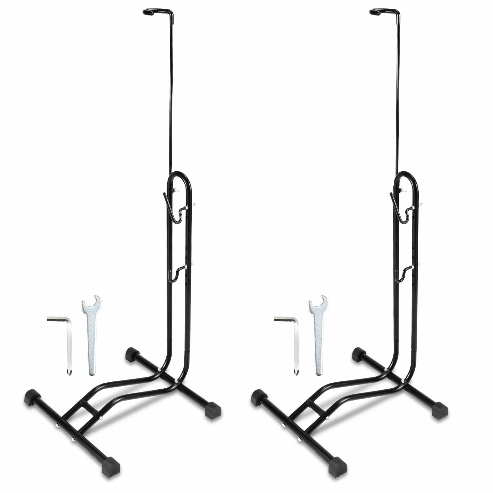 Soporte para bicicleta 3 en 1 20-27.5 pulgadas altura ajustable rueda delantera trasera