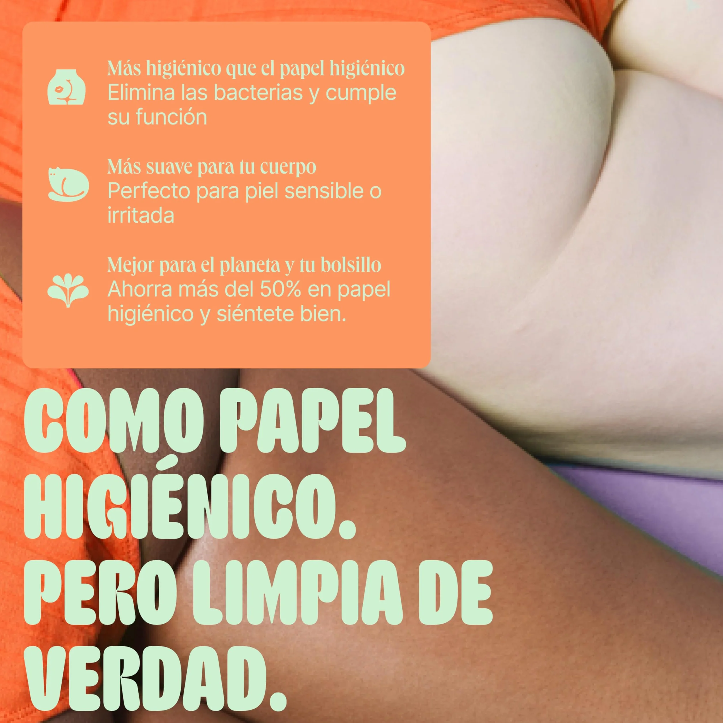 Ducha Íntima 3.0 – Bidet Portátil de Viaje, sostenible, reemplaza toallitas húmedas, ahorra papel higiénico, con bolsa de viaje, sin BPA