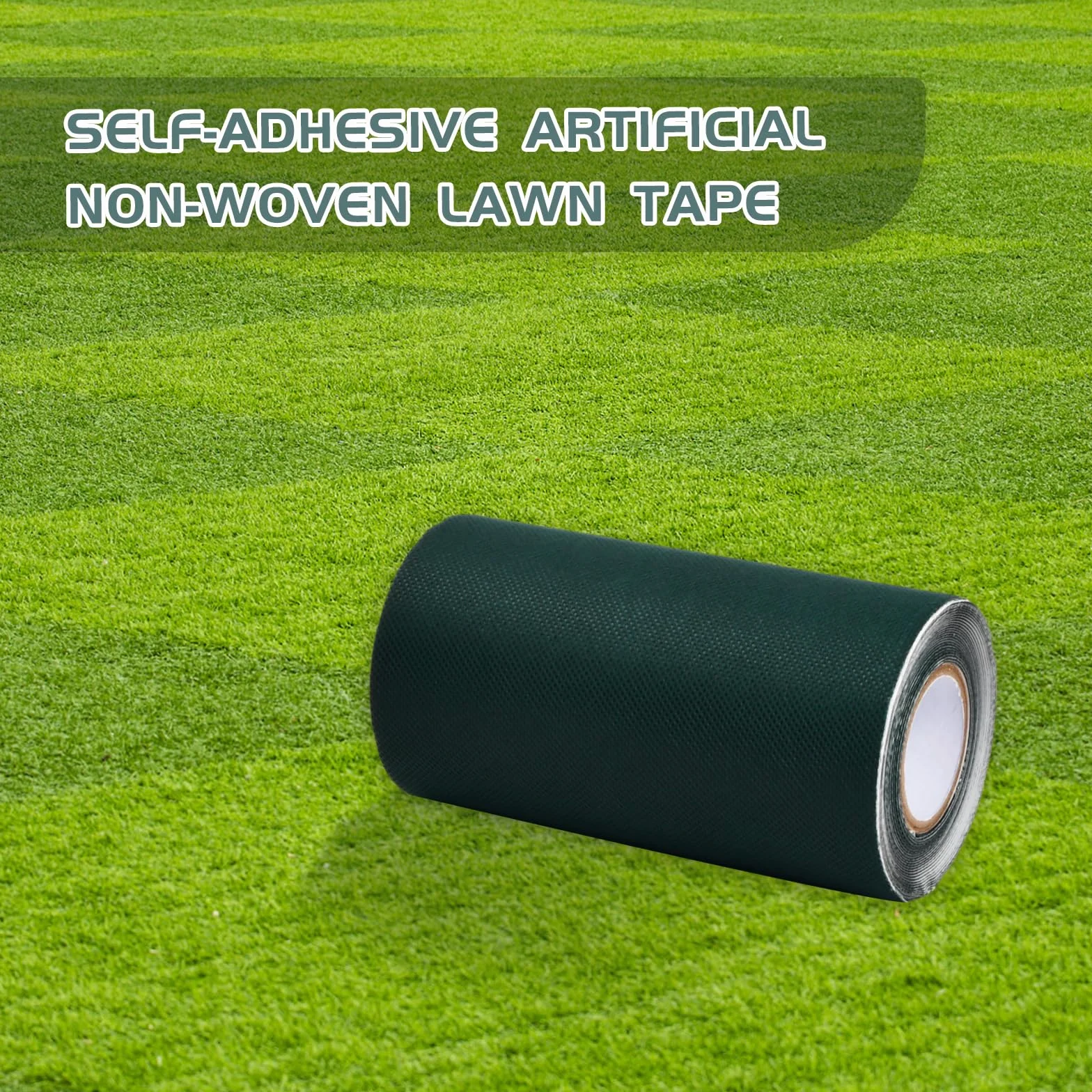 Cinta Adhesiva De Césped Artificial, 15 Cm x 5 M, Para Exteriores