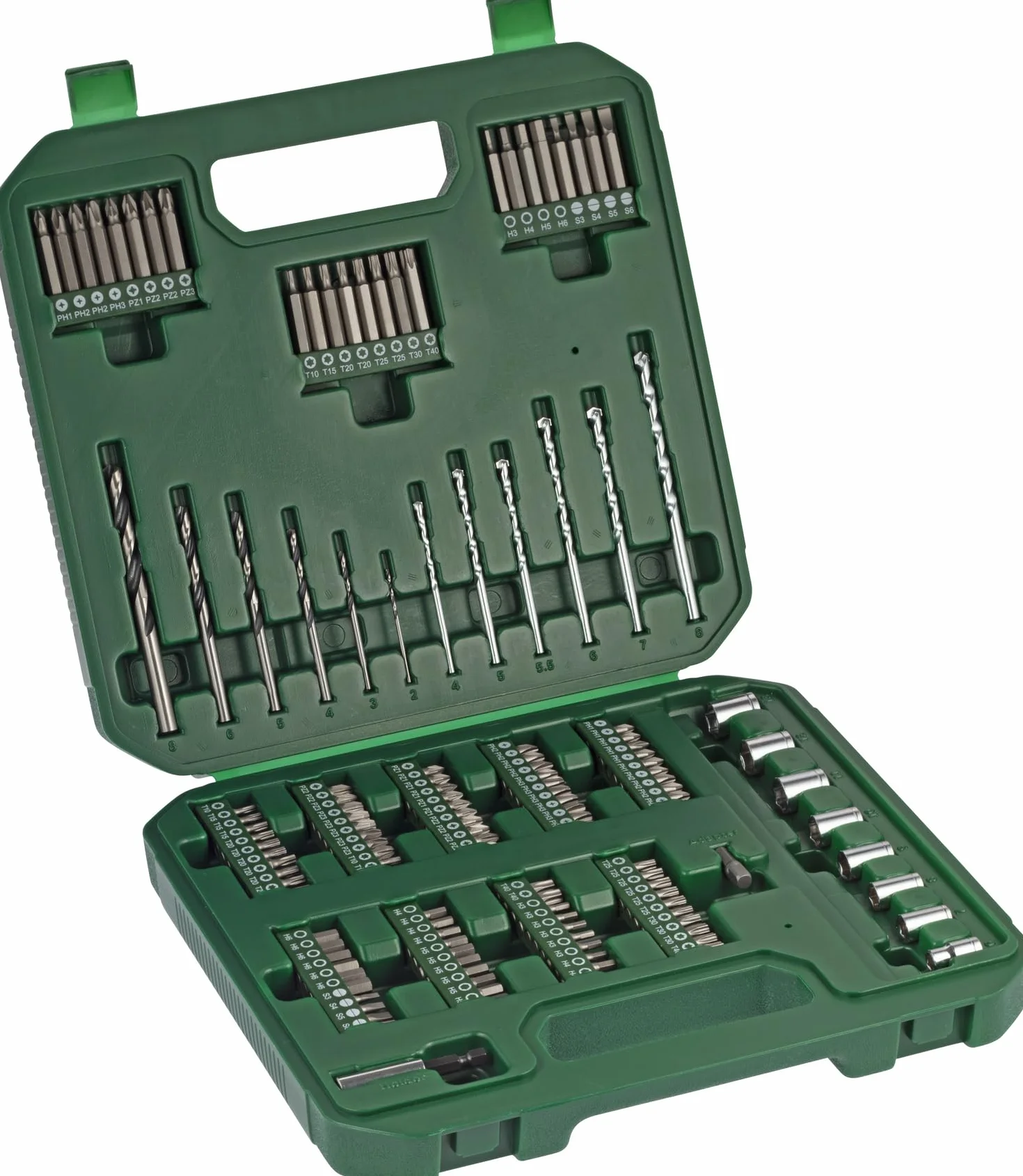 Bosch Set de iniciación, 136 uds. (309 x 291 mm, Accesorios Destornillador, taladro) - Amazon Edition