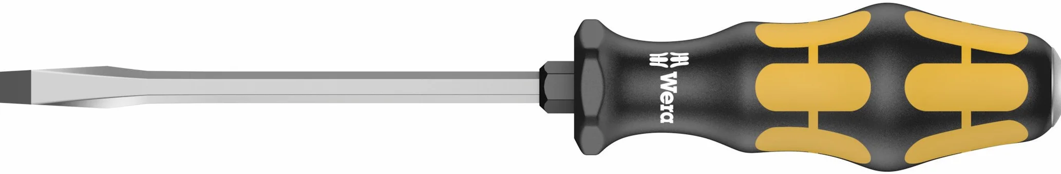 Wera 05100086001 Destornillador Plano, 1.2 x 7.0 x 125 mm